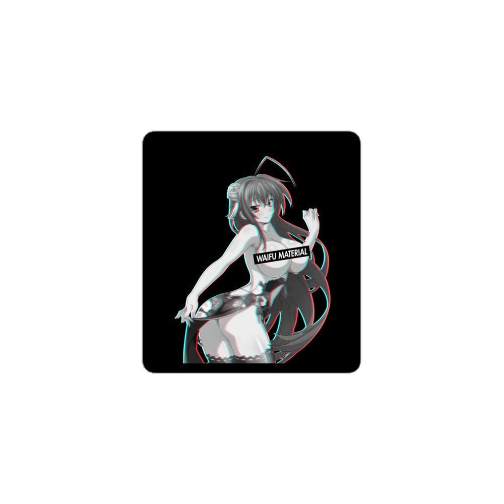 Rias Waifu Material - Black Edition #003 Kiss Cut Premium Sticker