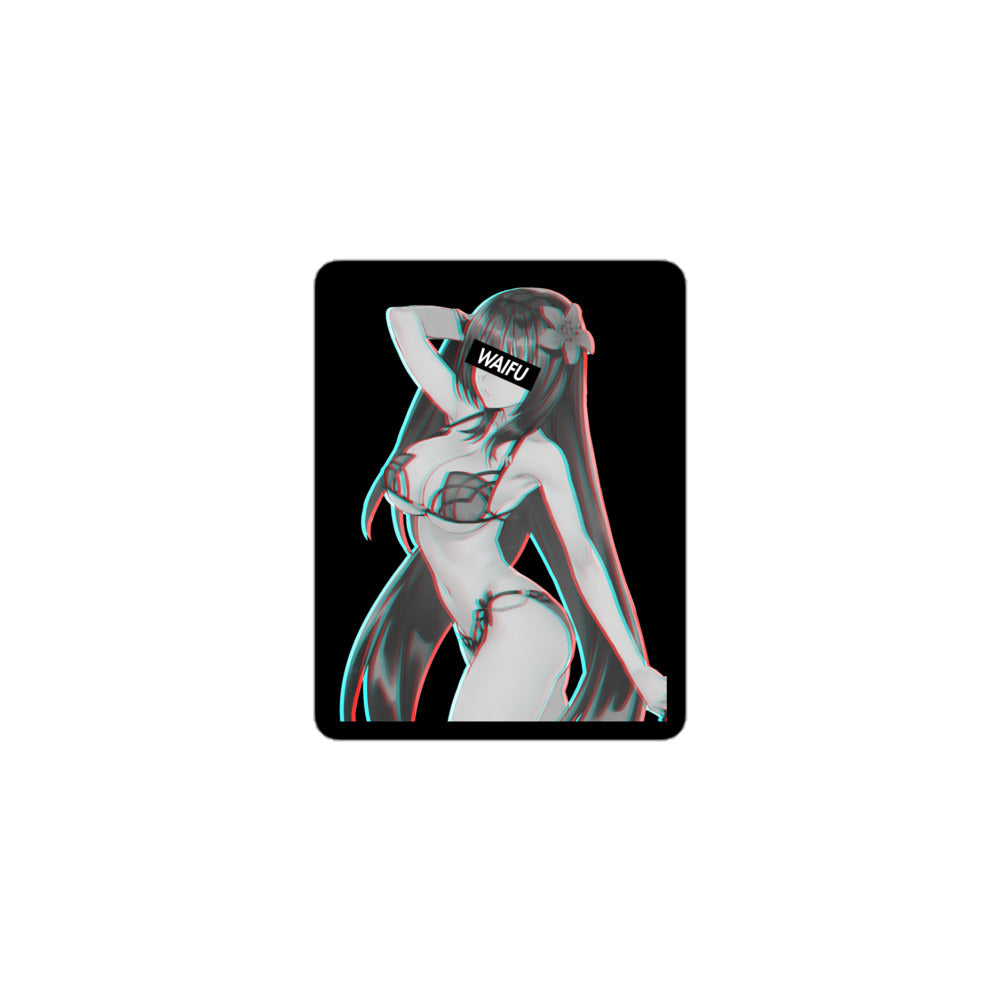 Scathach Waifu Material - Black Edition #004 Kiss Cut Premium Sticker