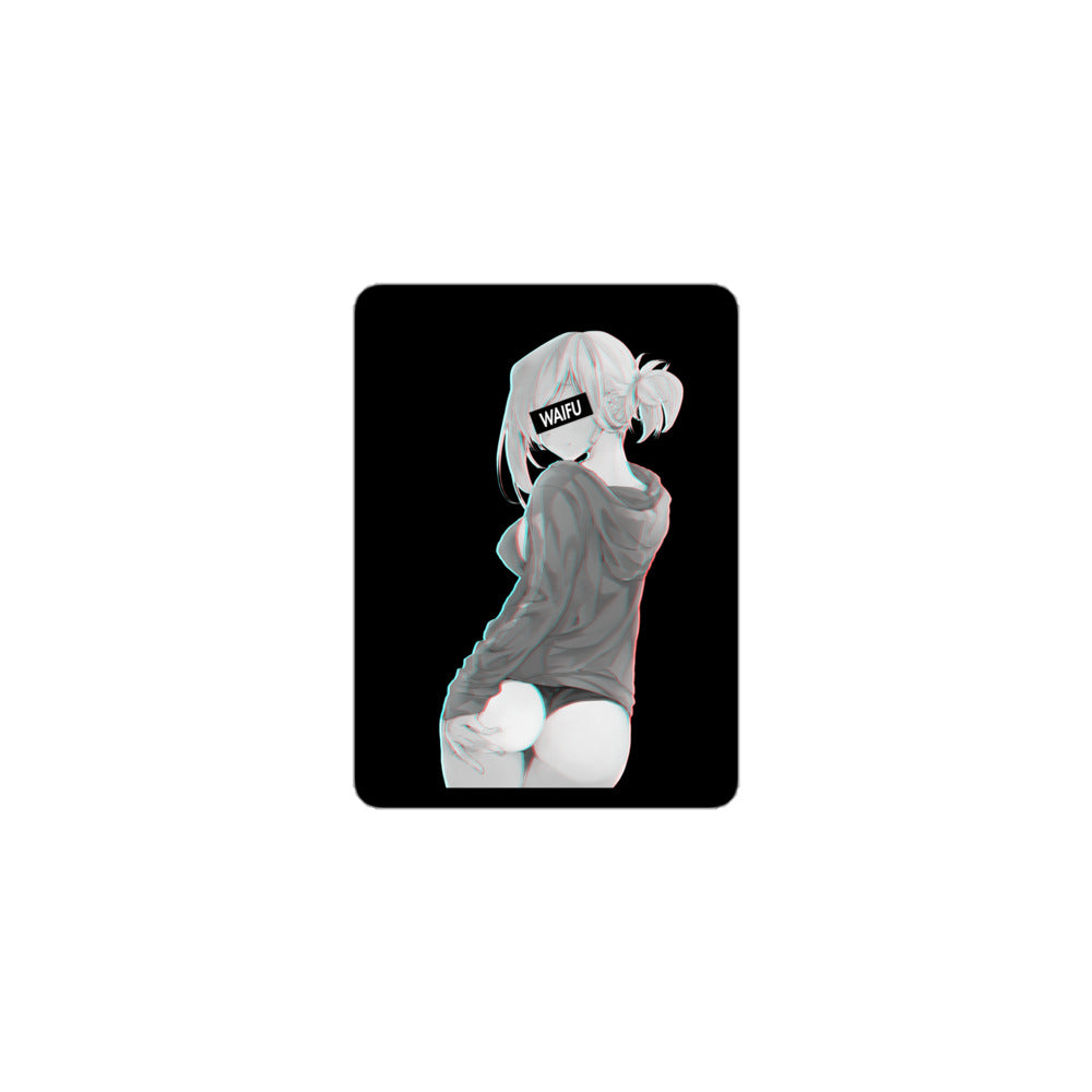 Musashi Miyamoto Waifu Material - Black Edition #002 Kiss Cut Premium Sticker