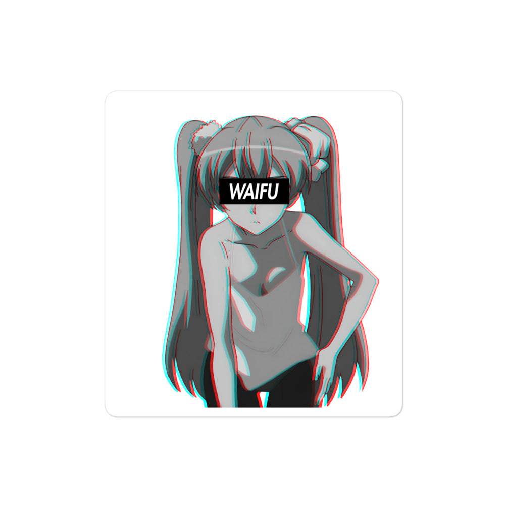 Mine Waifu Material #002 Kiss Cut Premium Sticker