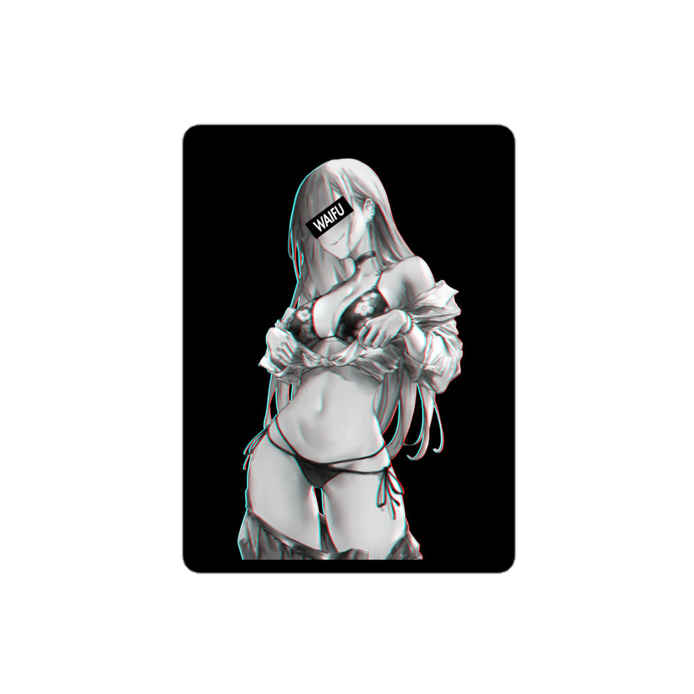 Marin Waifu Material - Black Edition #001 Kiss Cut Premium Sticker
