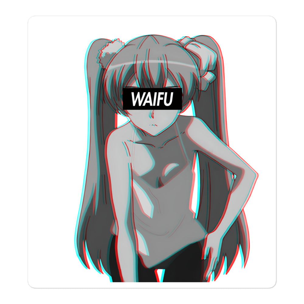 Mine Waifu Material #002 Kiss Cut Premium Sticker