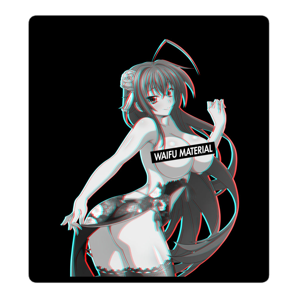 Rias Waifu Material - Black Edition #003 Kiss Cut Premium Sticker