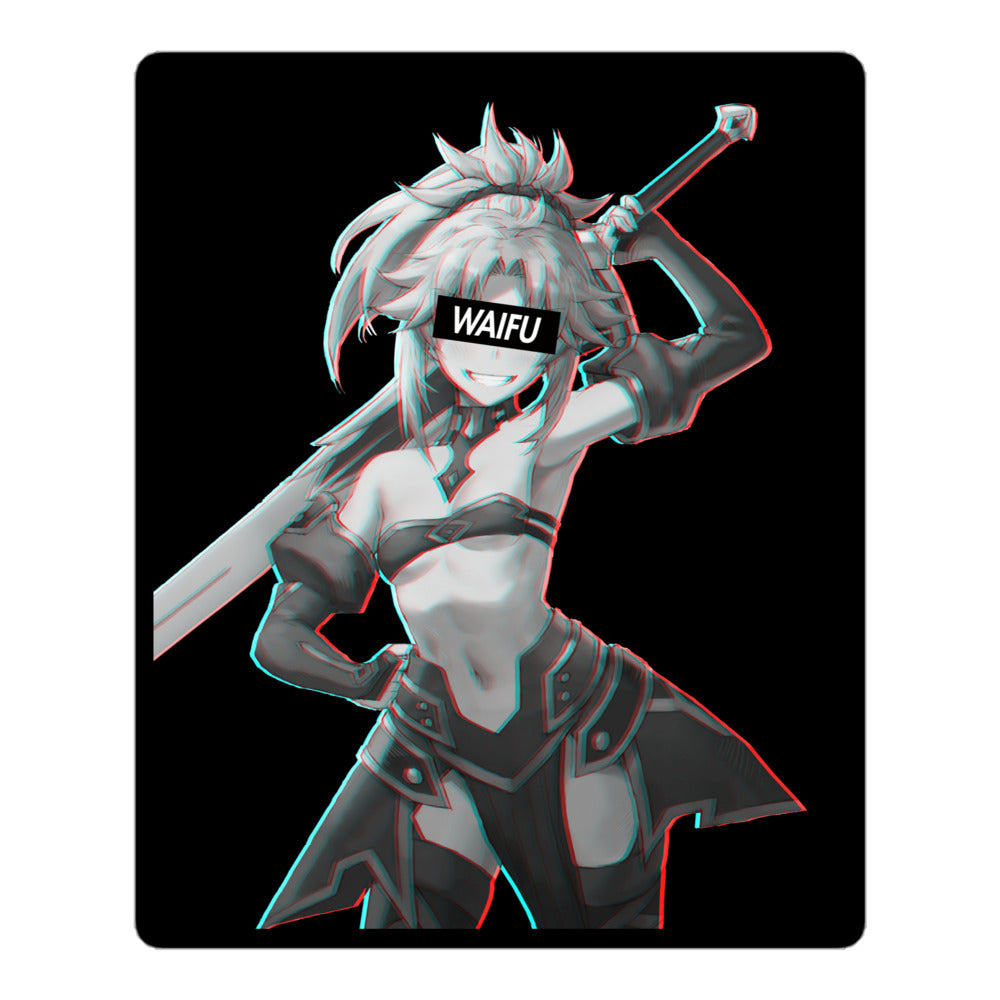 Mordred Waifu Material - Black Edition #002 Kiss Cut Premium Sticker