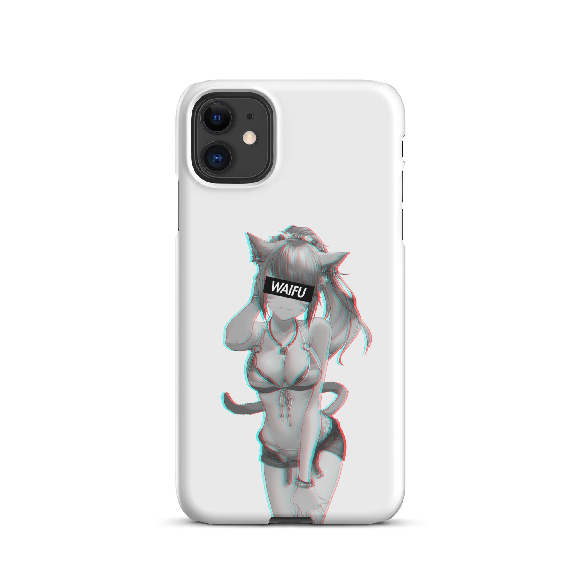 Cute Anime Girl Waifu Material #008 iPhone Premium Case