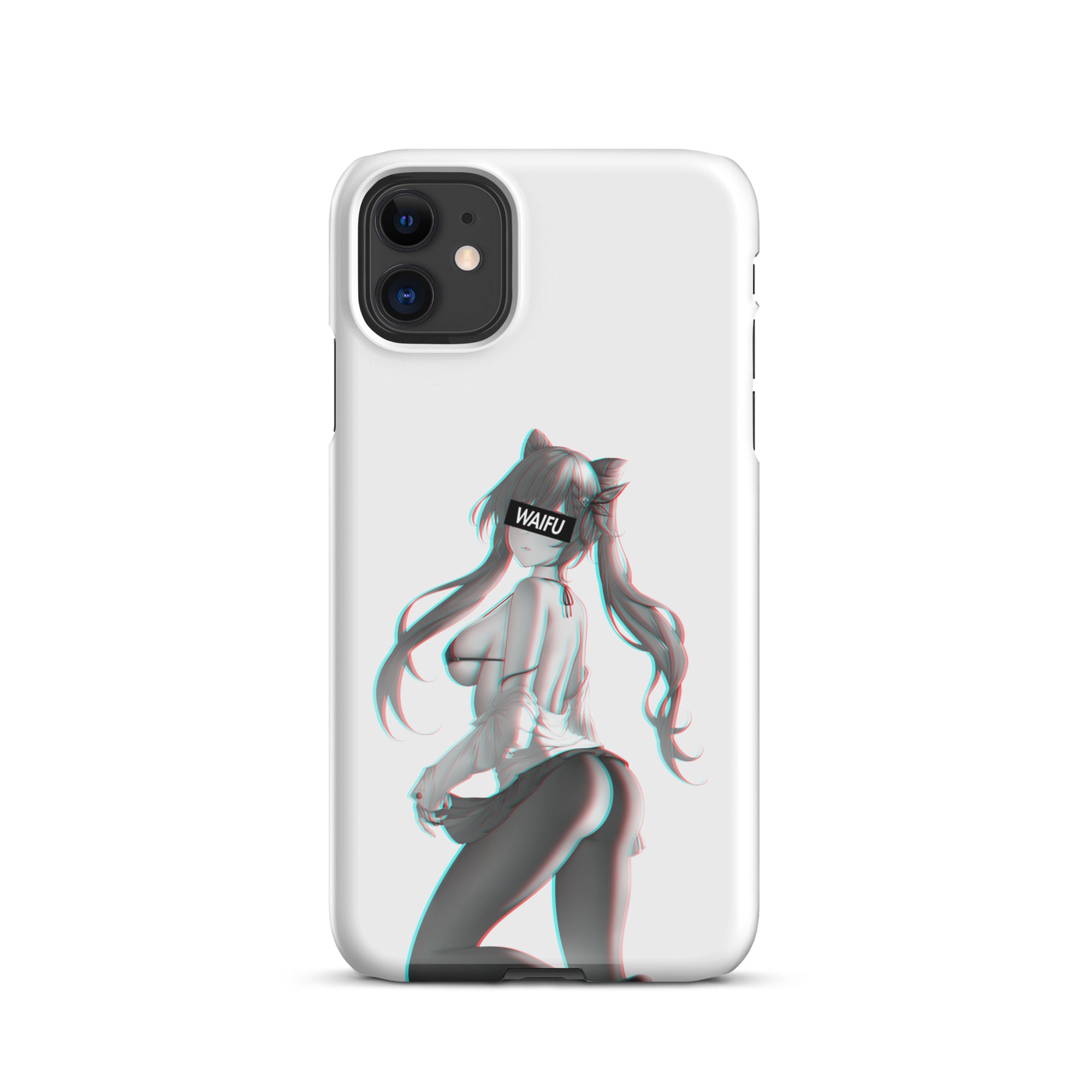 Keqing Waifu Material #008 iPhone Premium Case