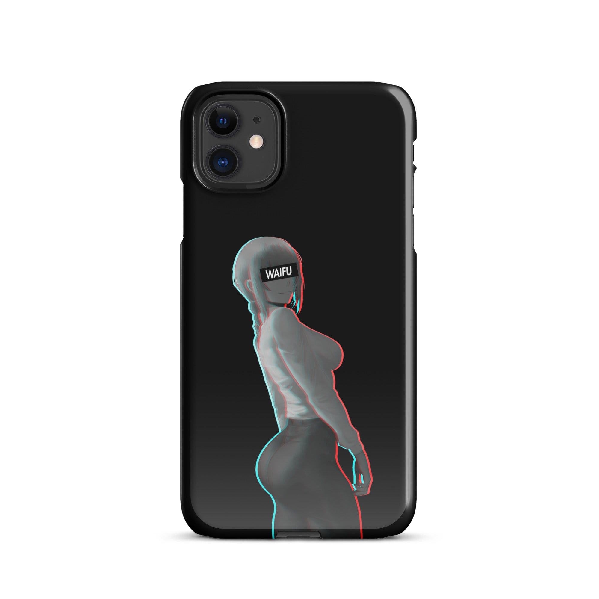 Makima Waifu Material - Black Edition #001 iPhone Premium Case