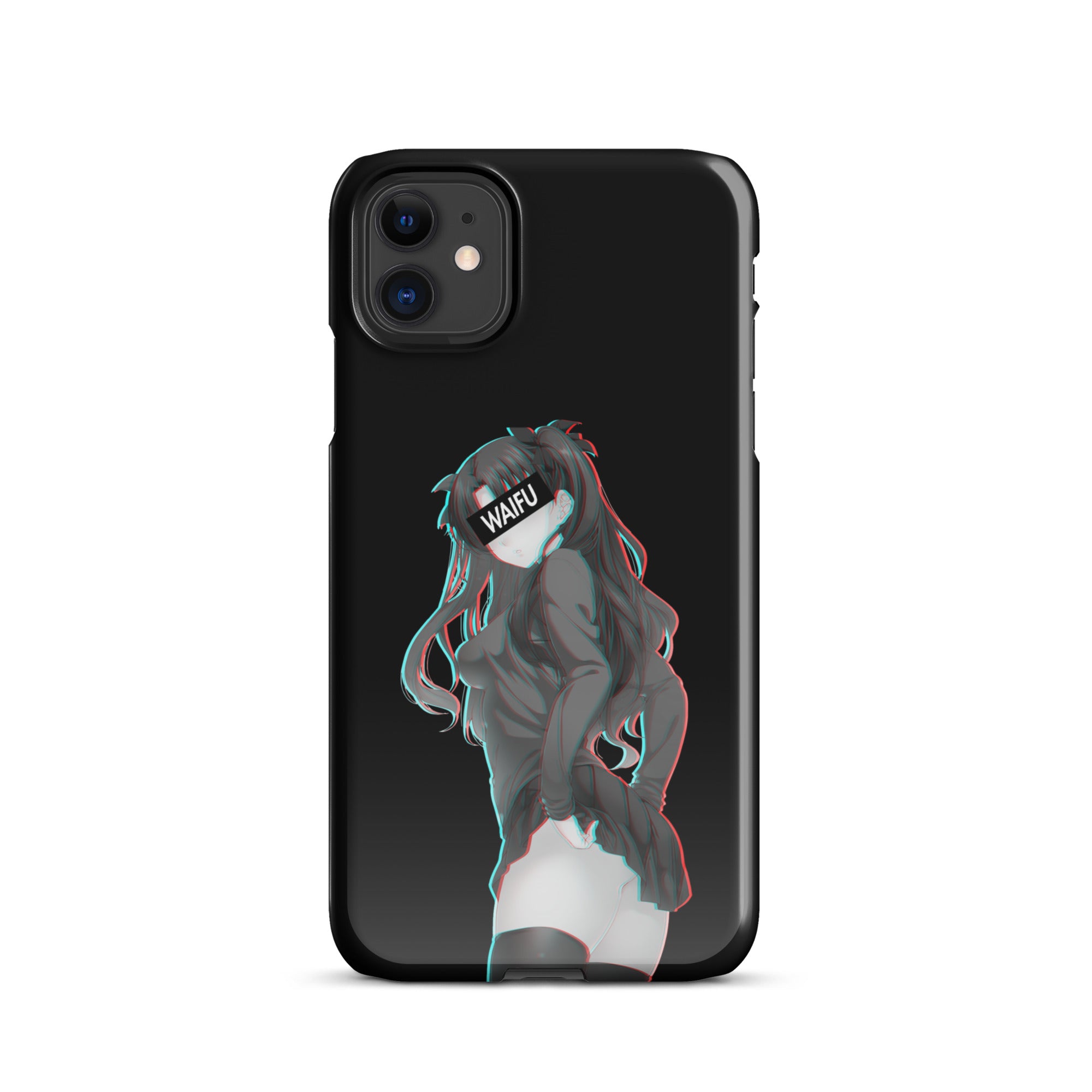 Rin Waifu Material - Black Edition #001 iPhone Premium Case