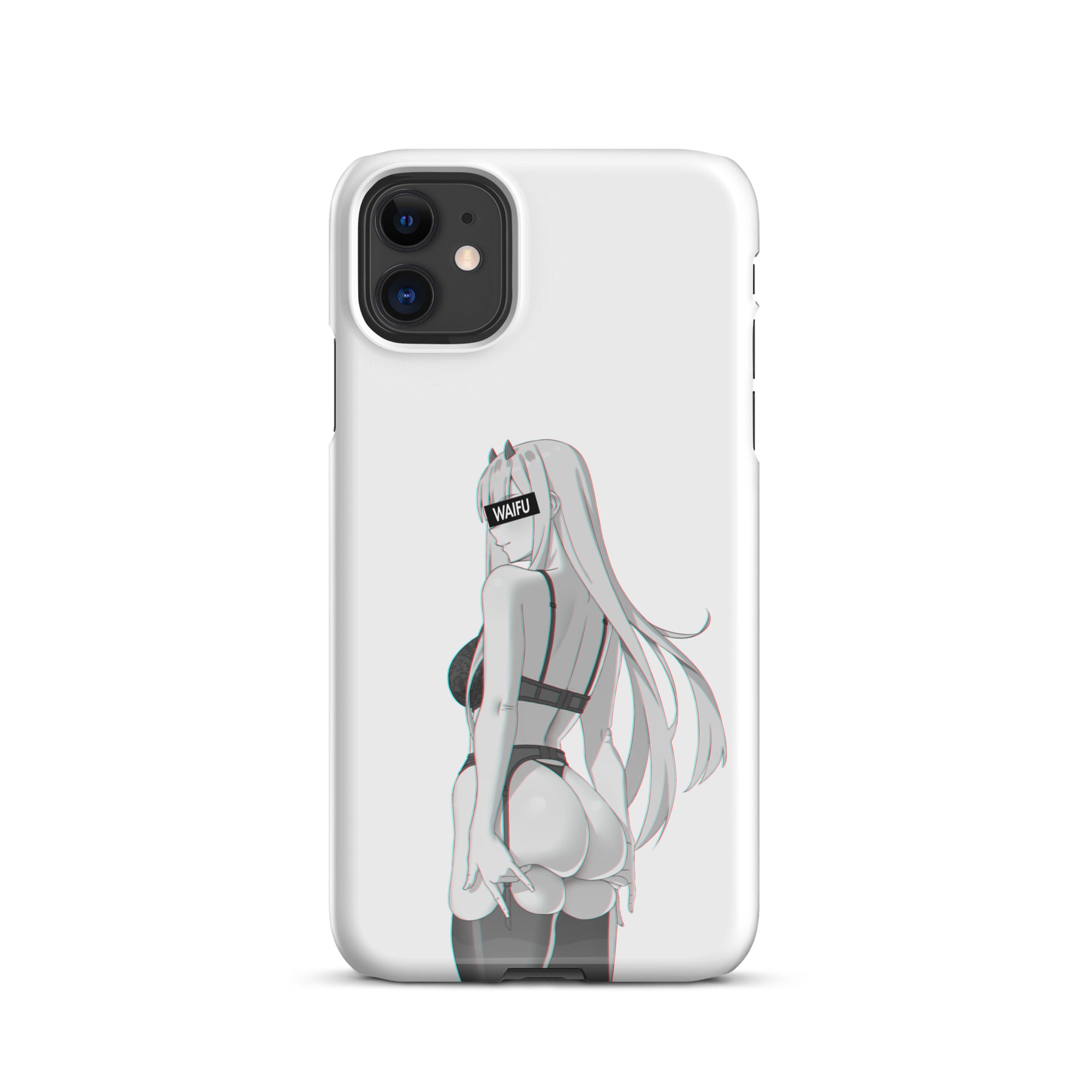 Zero Two Waifu Material #001 iPhone Premium Case