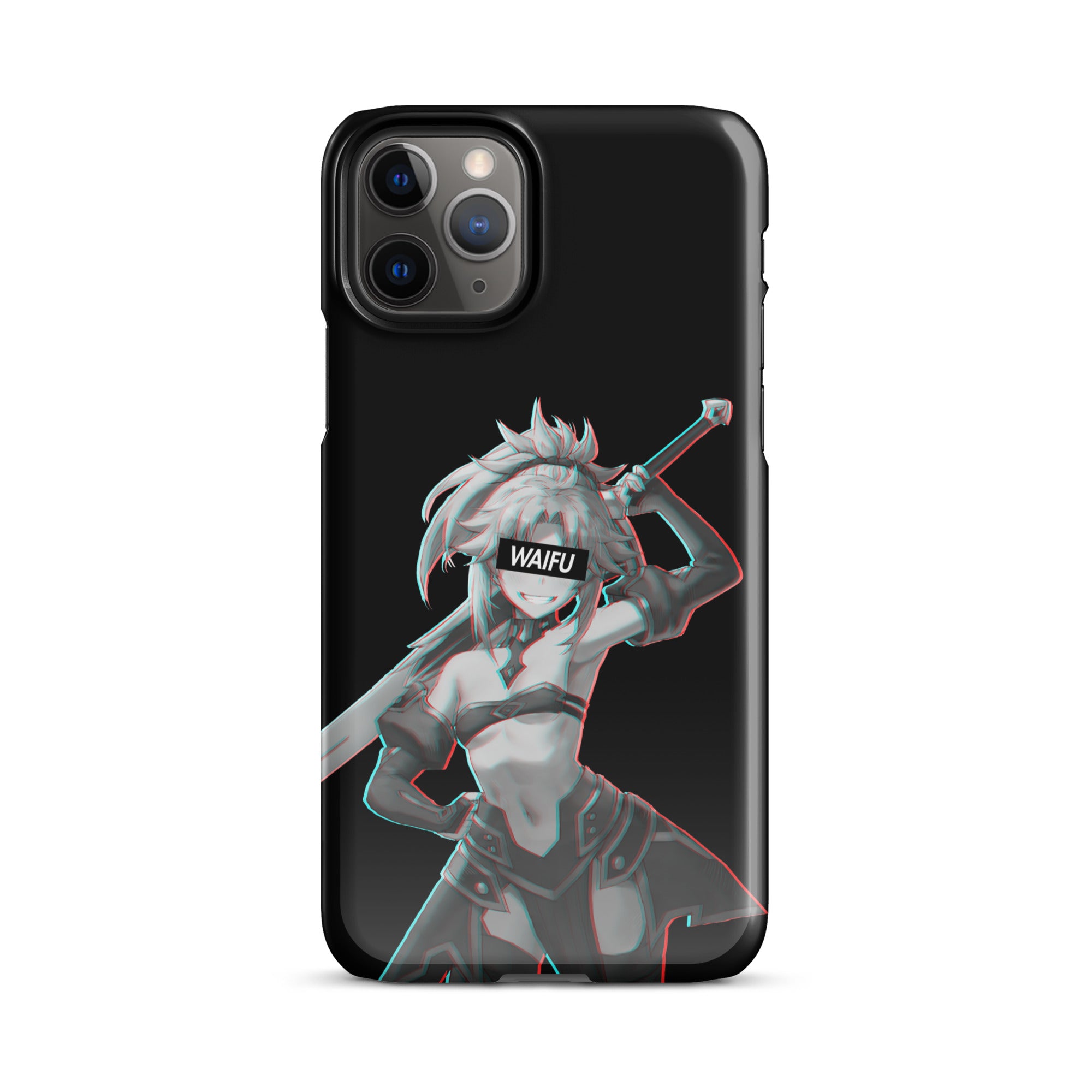 Mordred Waifu Material - Black Edition #002 iPhone Premium Case