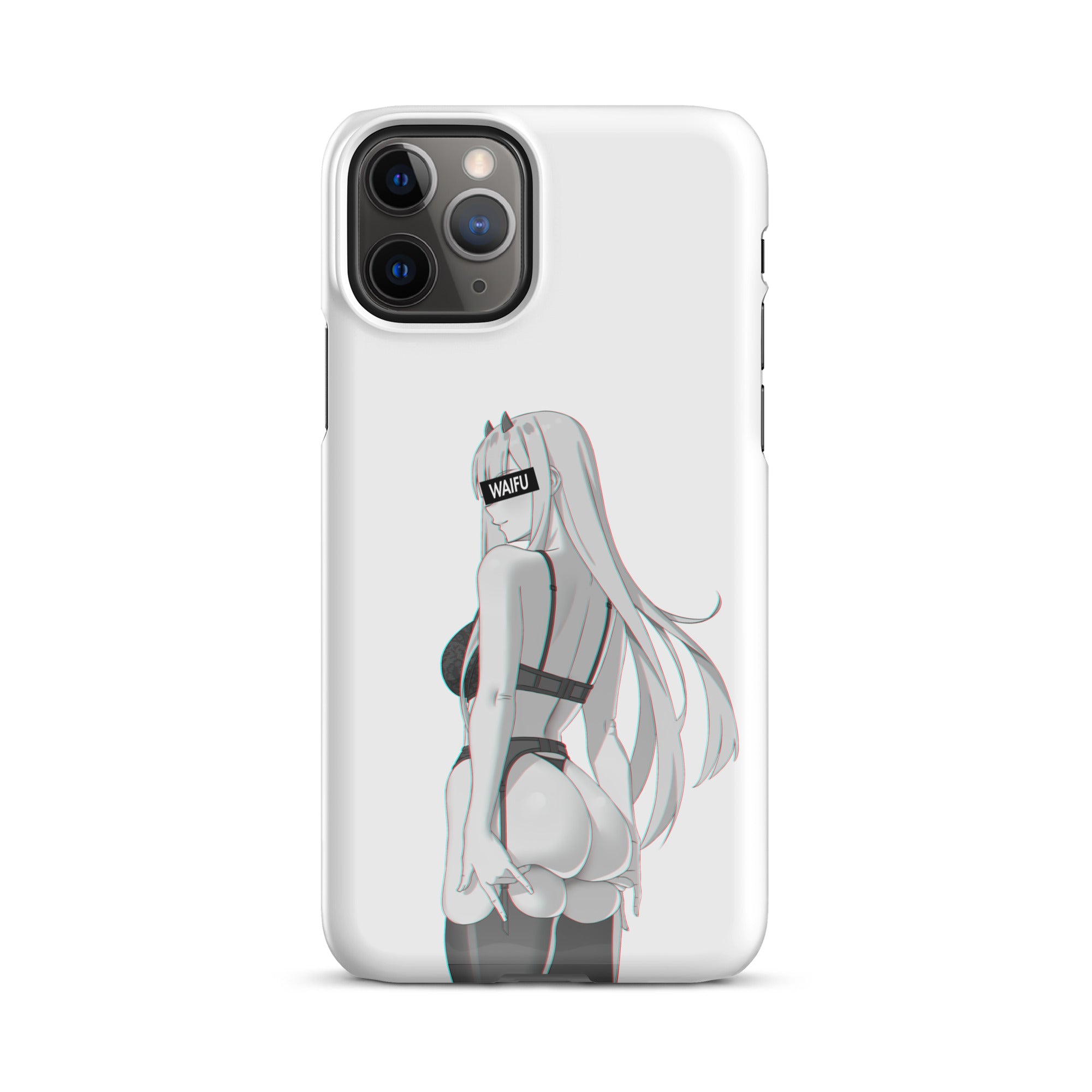 Zero Two Waifu Material #001 iPhone Premium Case