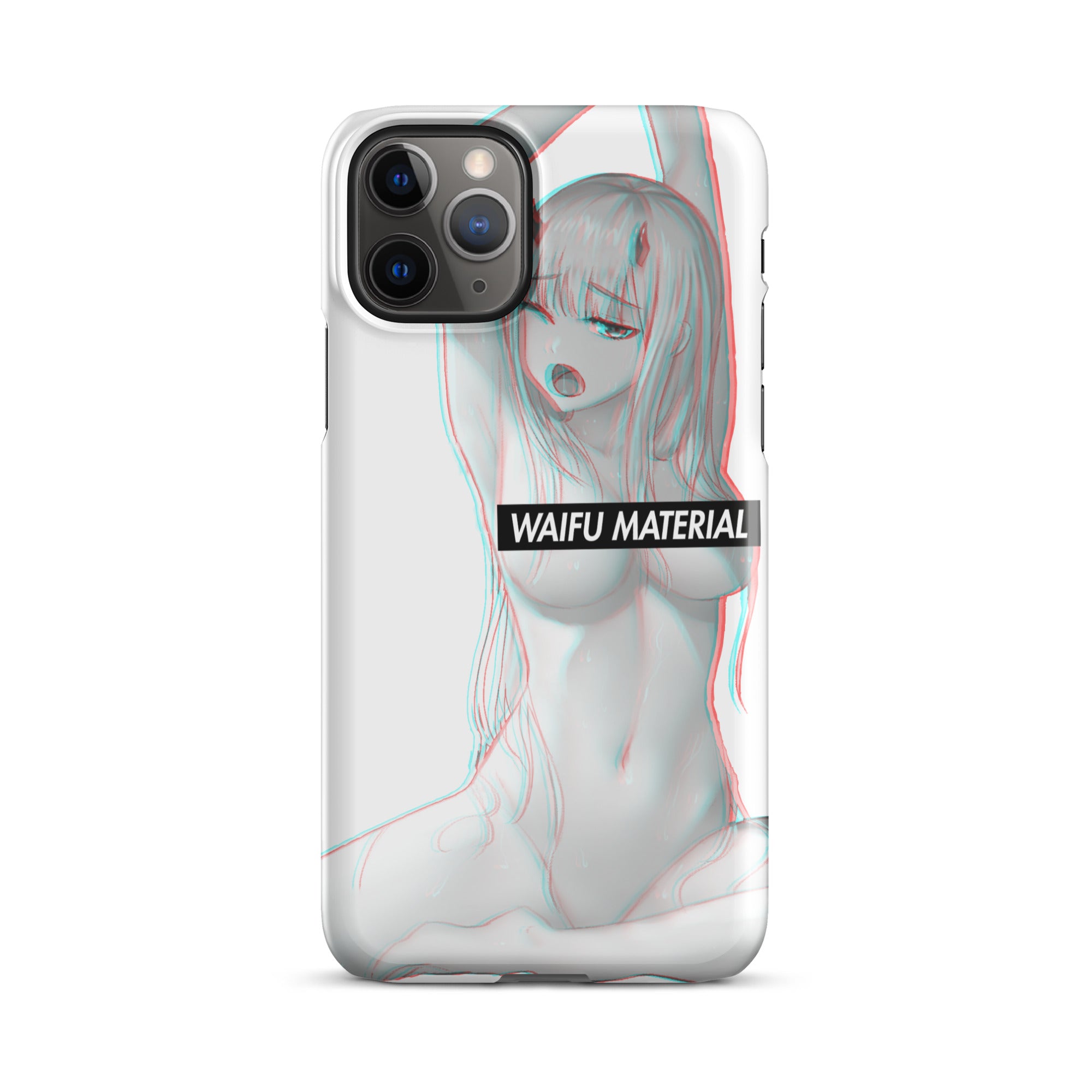 Zero Two Waifu Material #003 iPhone Premium Case