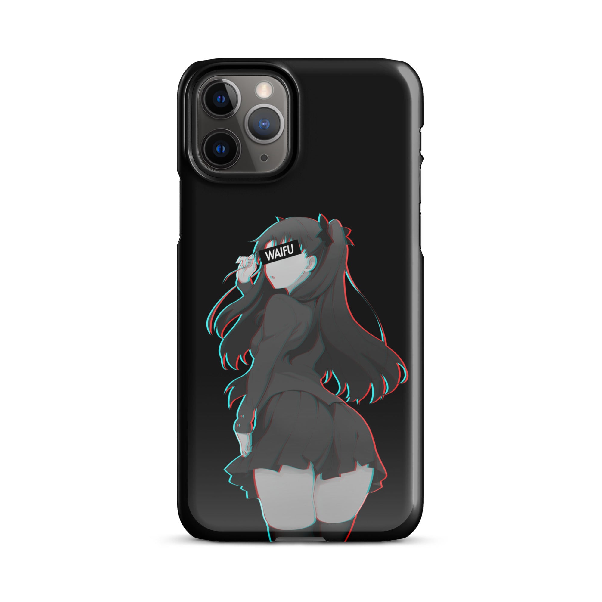 Rin Waifu Material - Black Edition #002 iPhone Premium Case