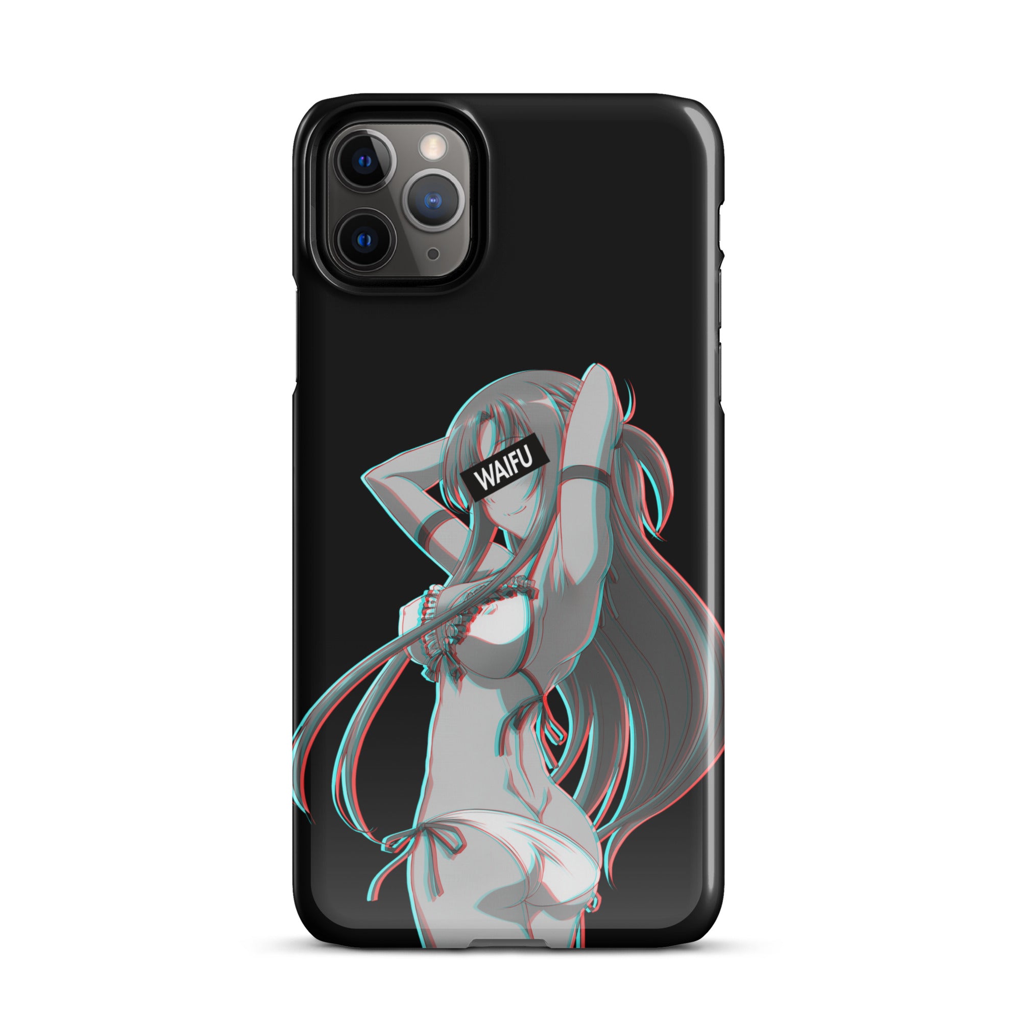 Asuna Waifu Material - Black Edition #002 iPhone Premium Case