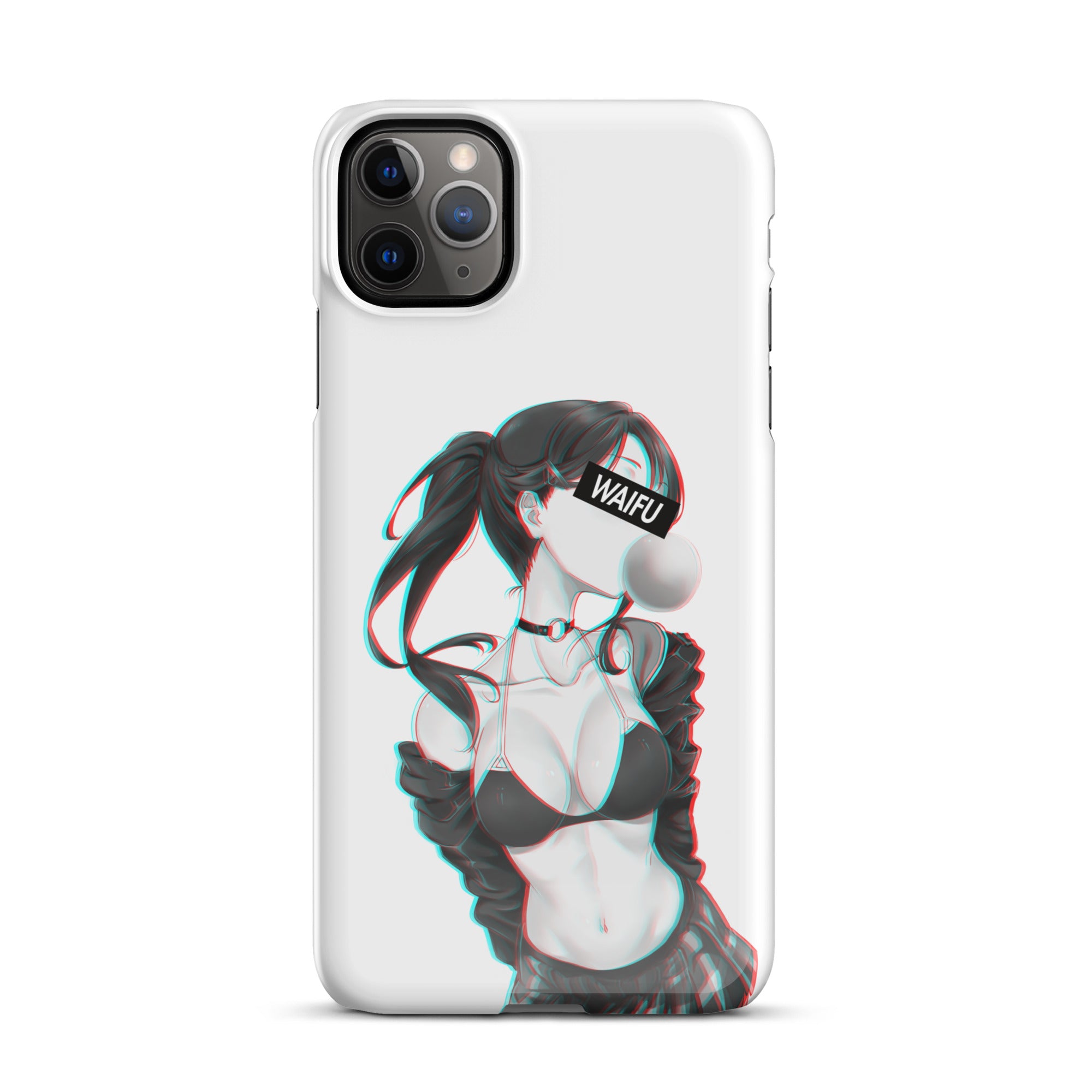 Cute Anime Girl Waifu Material #001 iPhone Premium Case