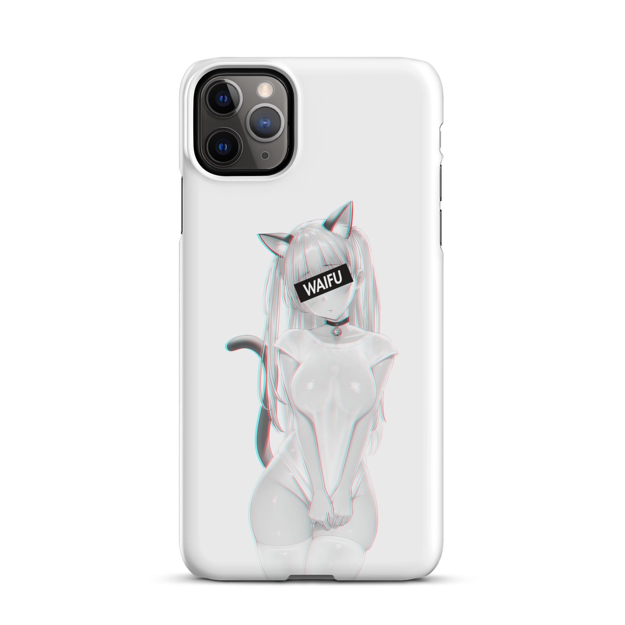 Cute Anime Girl Waifu Material #002 iPhone Premium Case