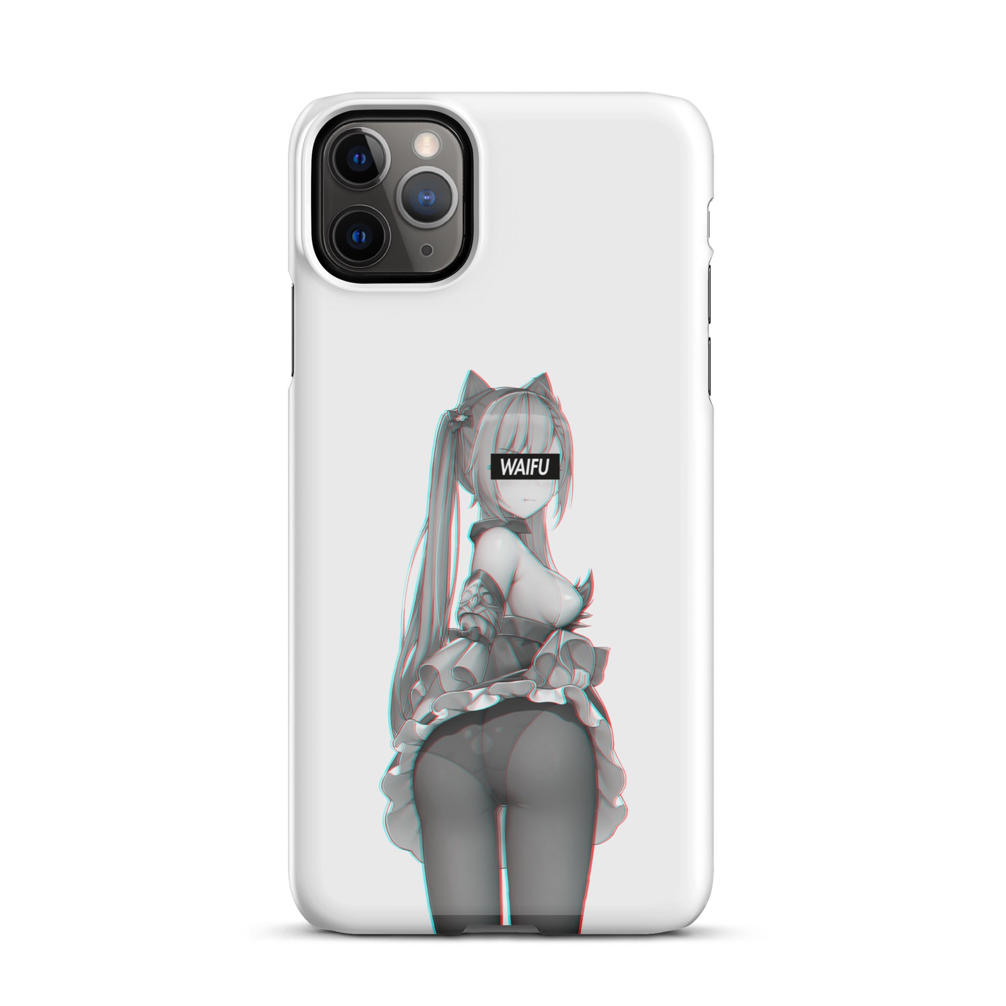Keqing Waifu Material #001 iPhone Premium Case