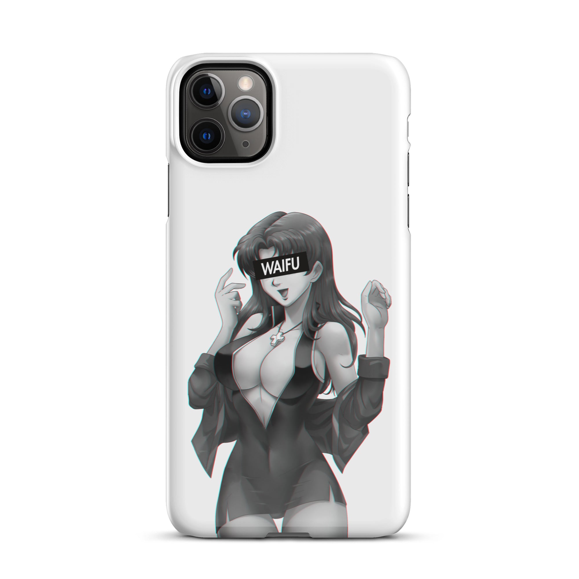Misato Waifu Material #001 iPhone Premium Case