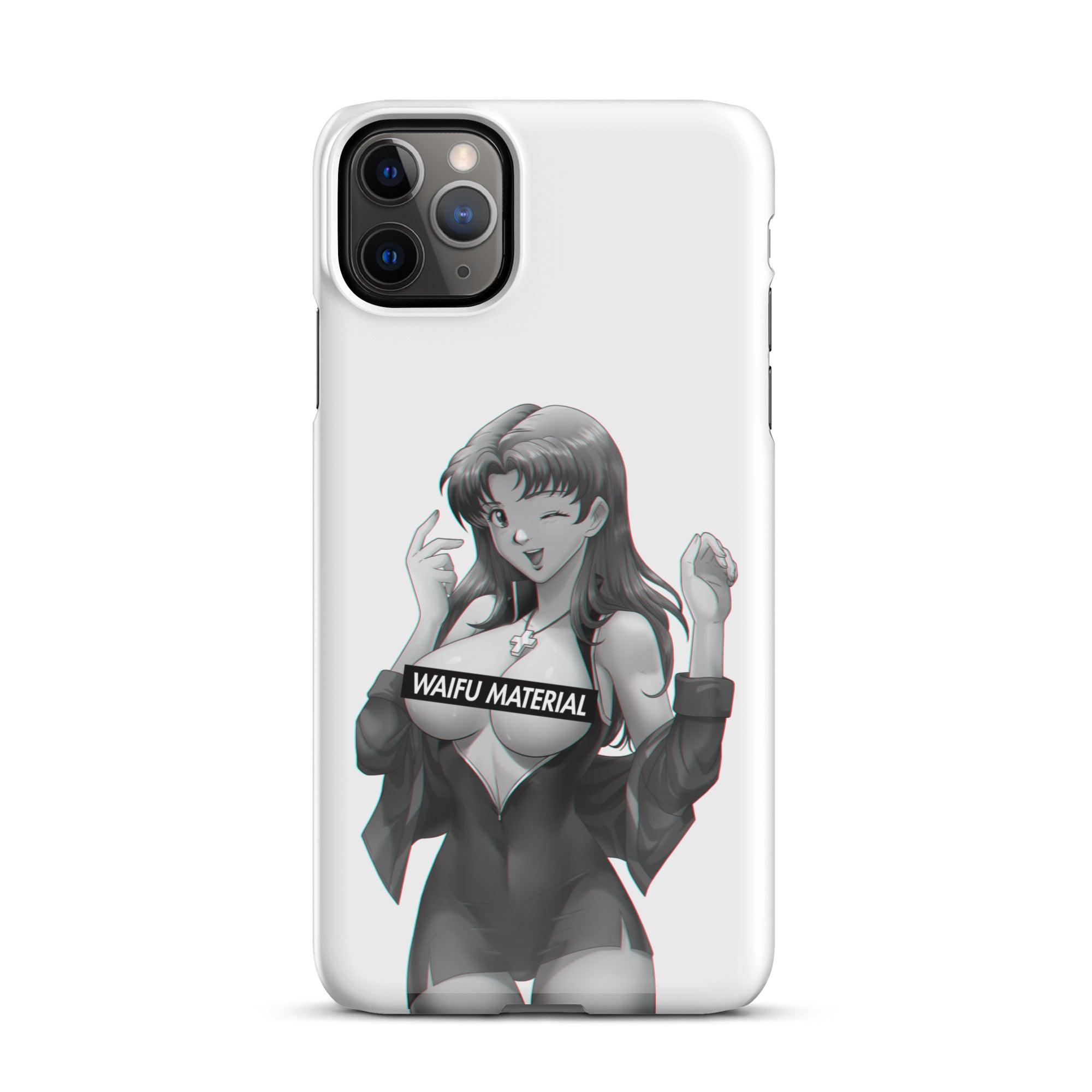 Misato Waifu Material #002 iPhone Premium Case