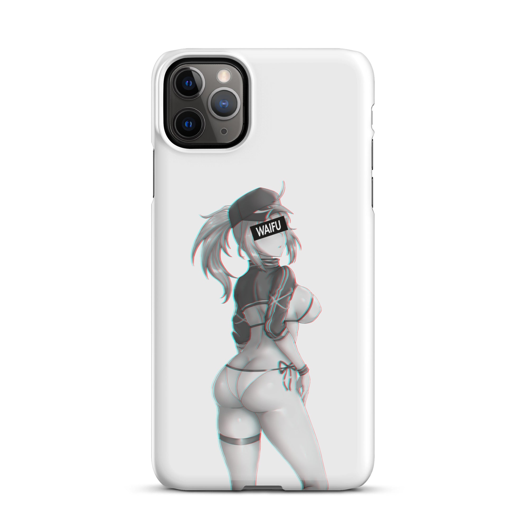 Mysterious Heroine Waifu Material #002 iPhone Premium Case