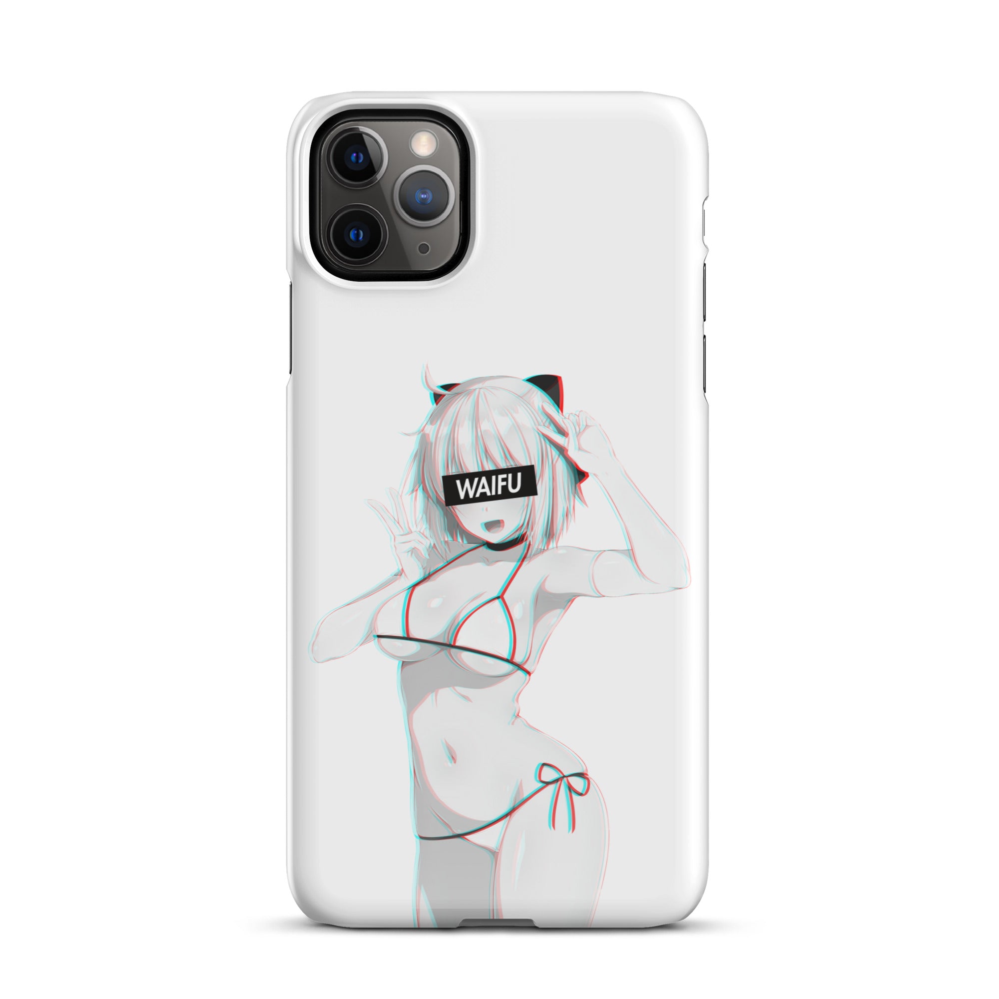 Okita Waifu Material #001 iPhone Premium Case