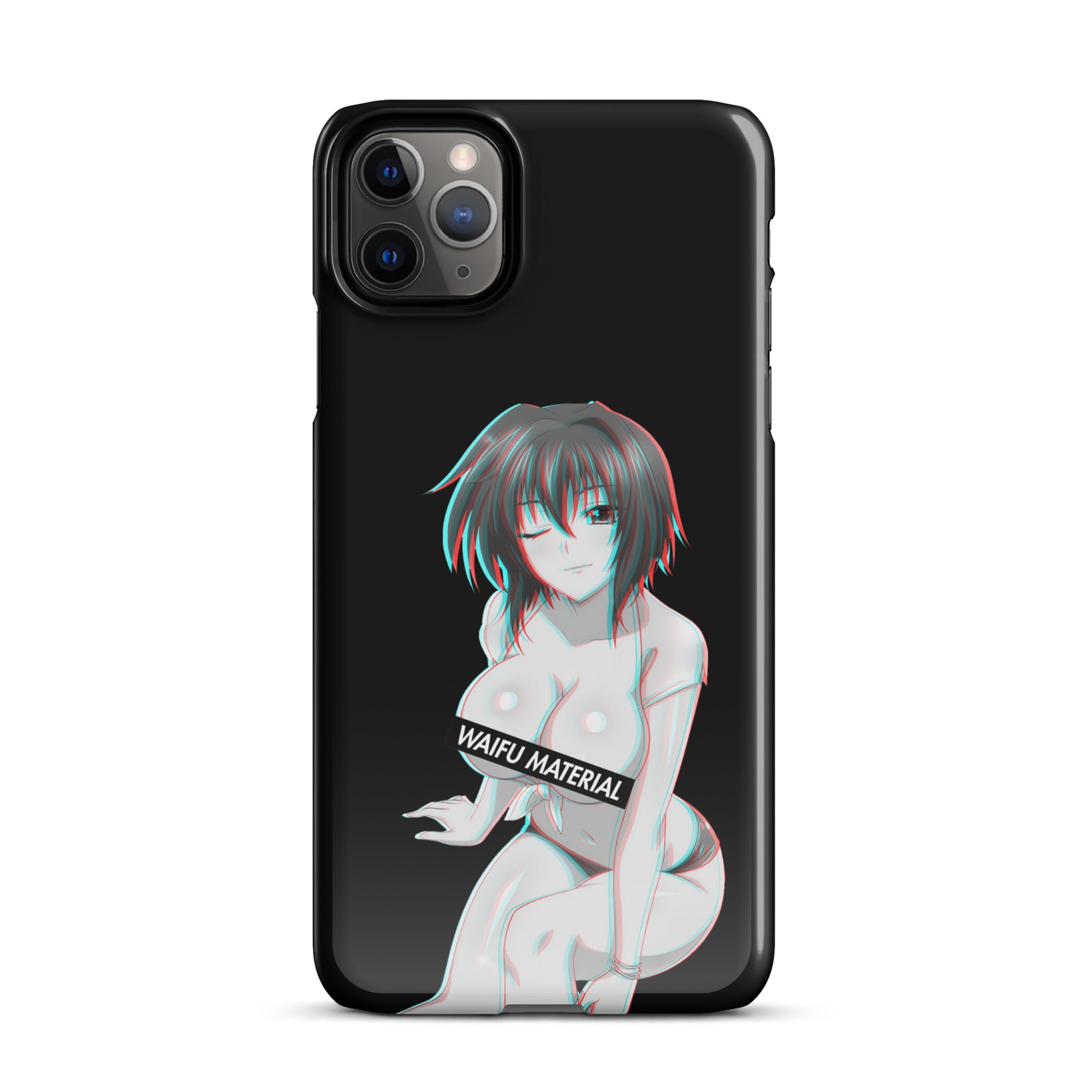 Xenovia Waifu Material - Black Edition #003 iPhone Premium Case