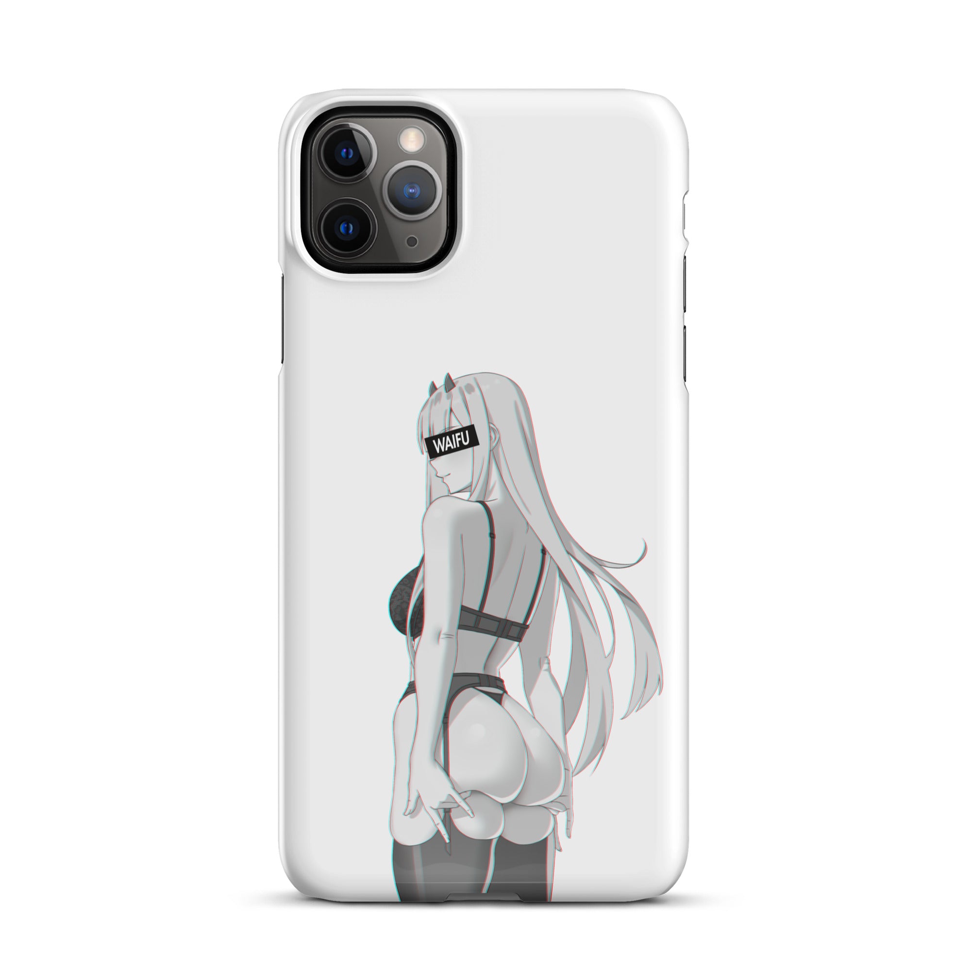 Zero Two Waifu Material #001 iPhone Premium Case