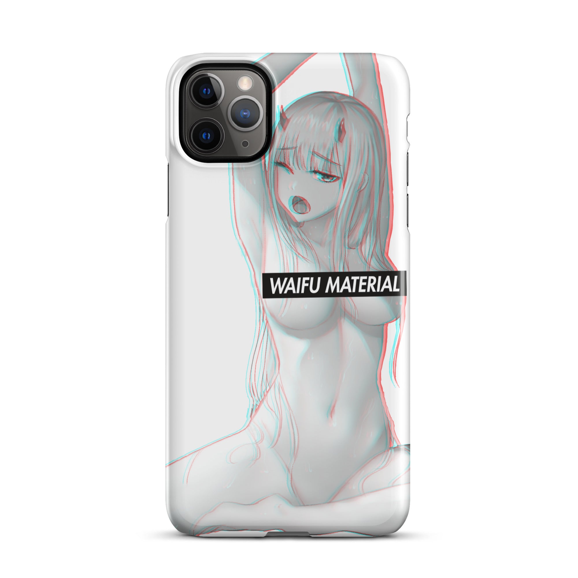 Zero Two Waifu Material #003 iPhone Premium Case