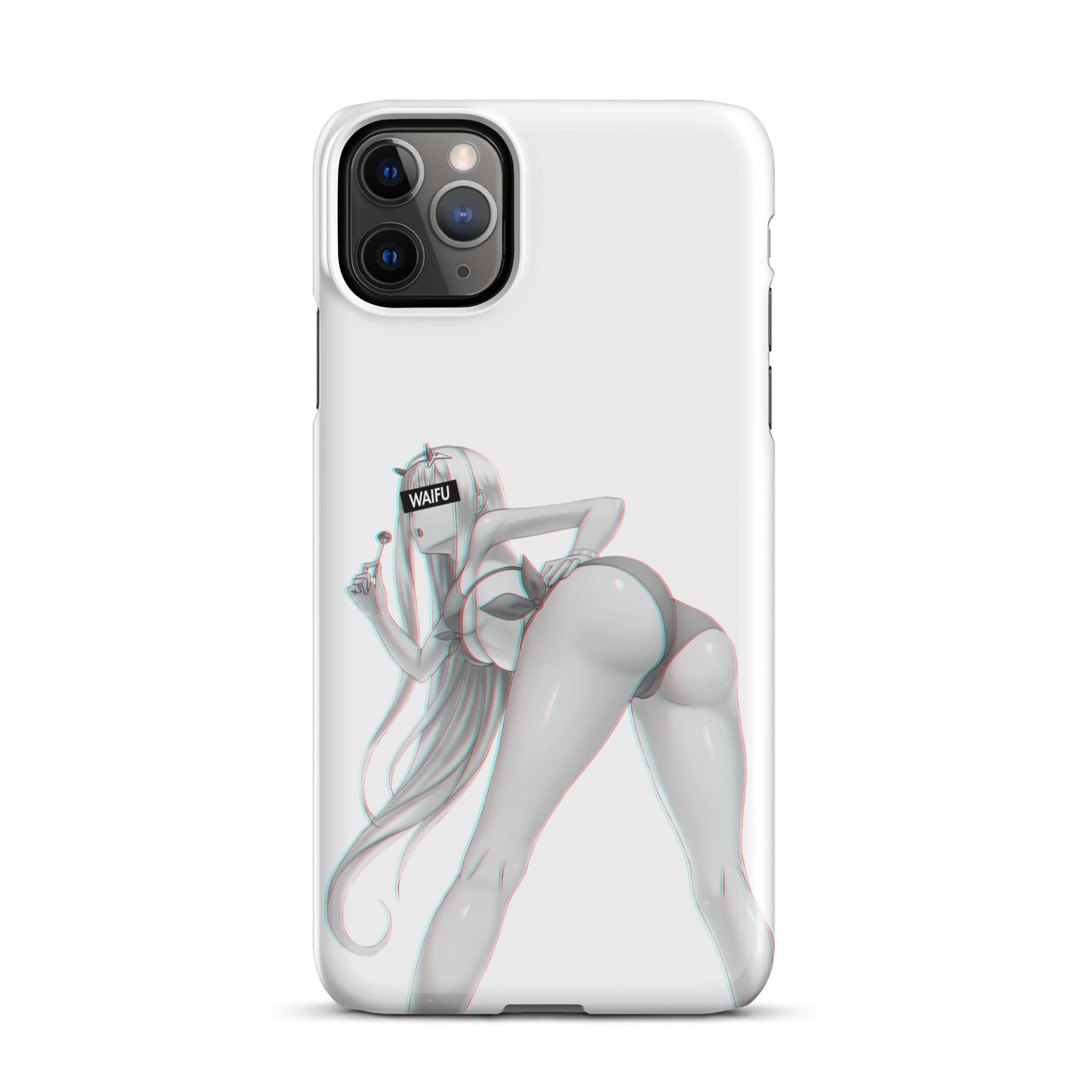 Zero Two Waifu Material #005 iPhone Premium Case