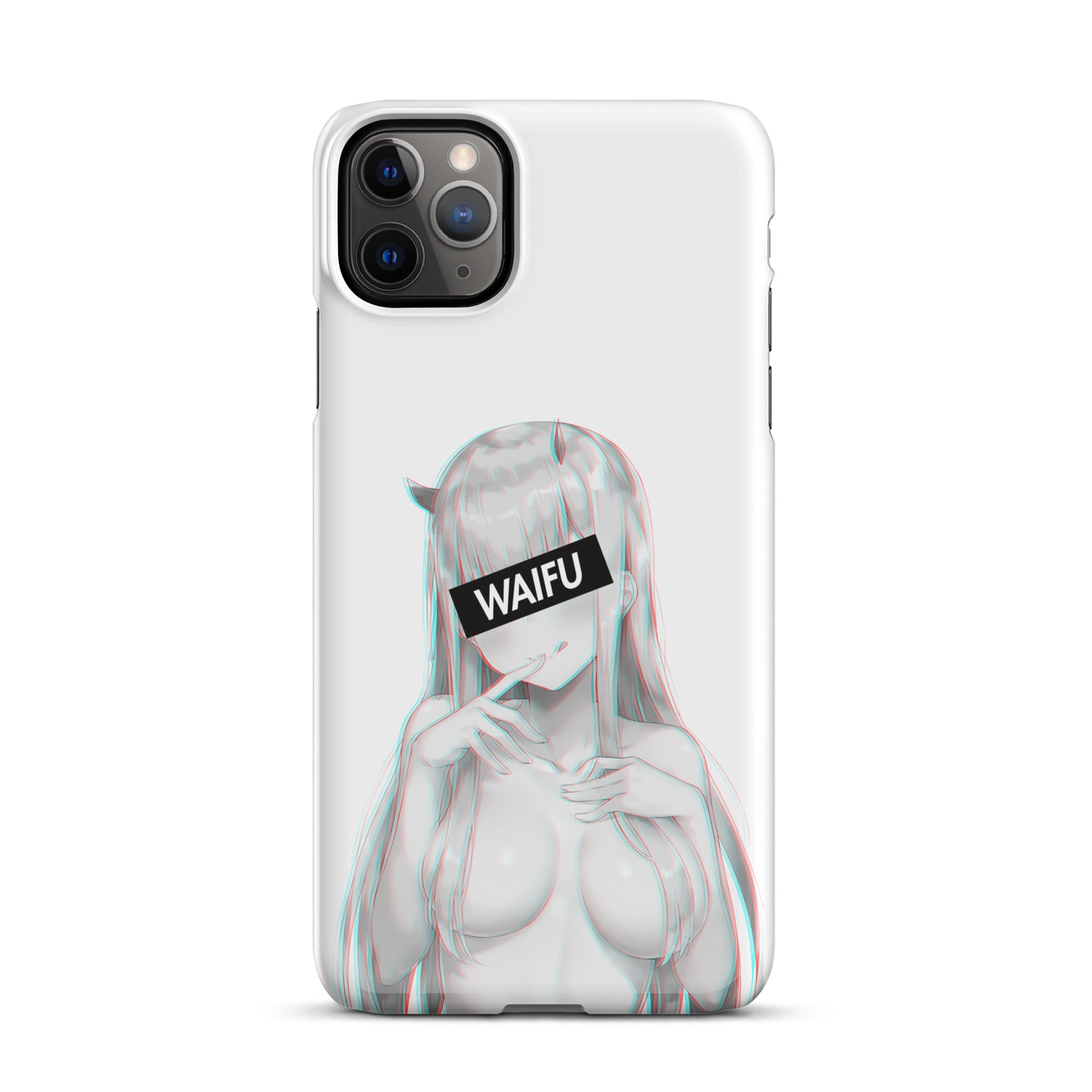 Zero Two Waifu Material #007 iPhone Premium Case