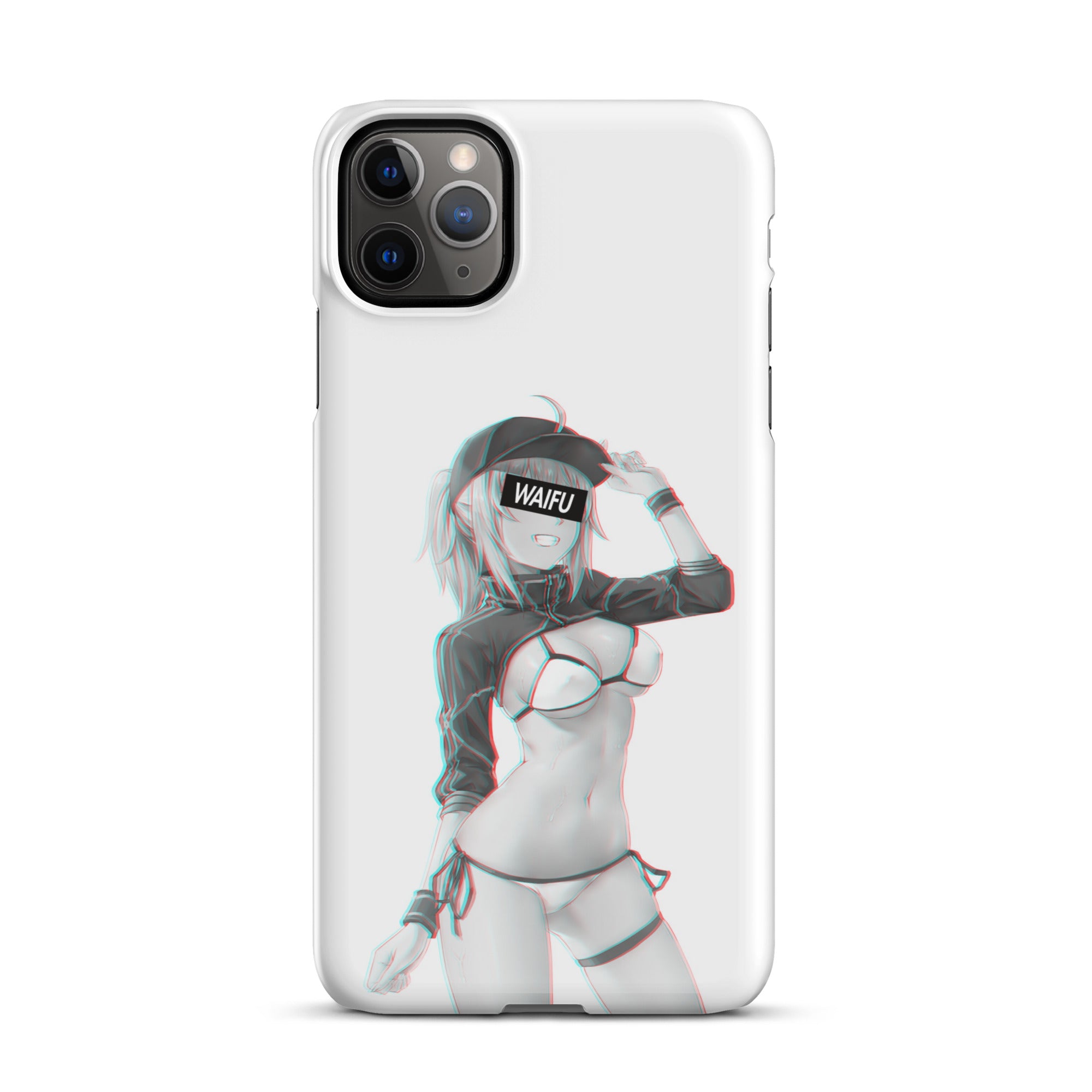 Mysterious Heroine Waifu Material #004 iPhone Premium Case