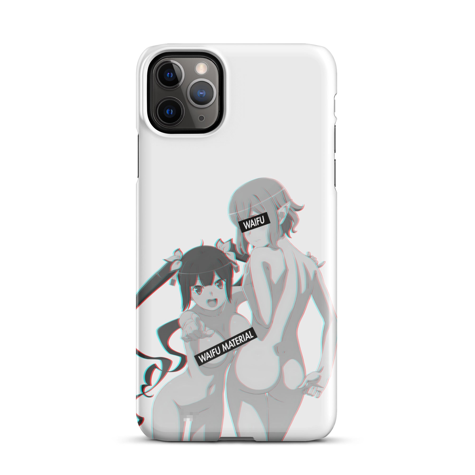 Hestia & Ryuu Waifu Material #001 iPhone Premium Case
