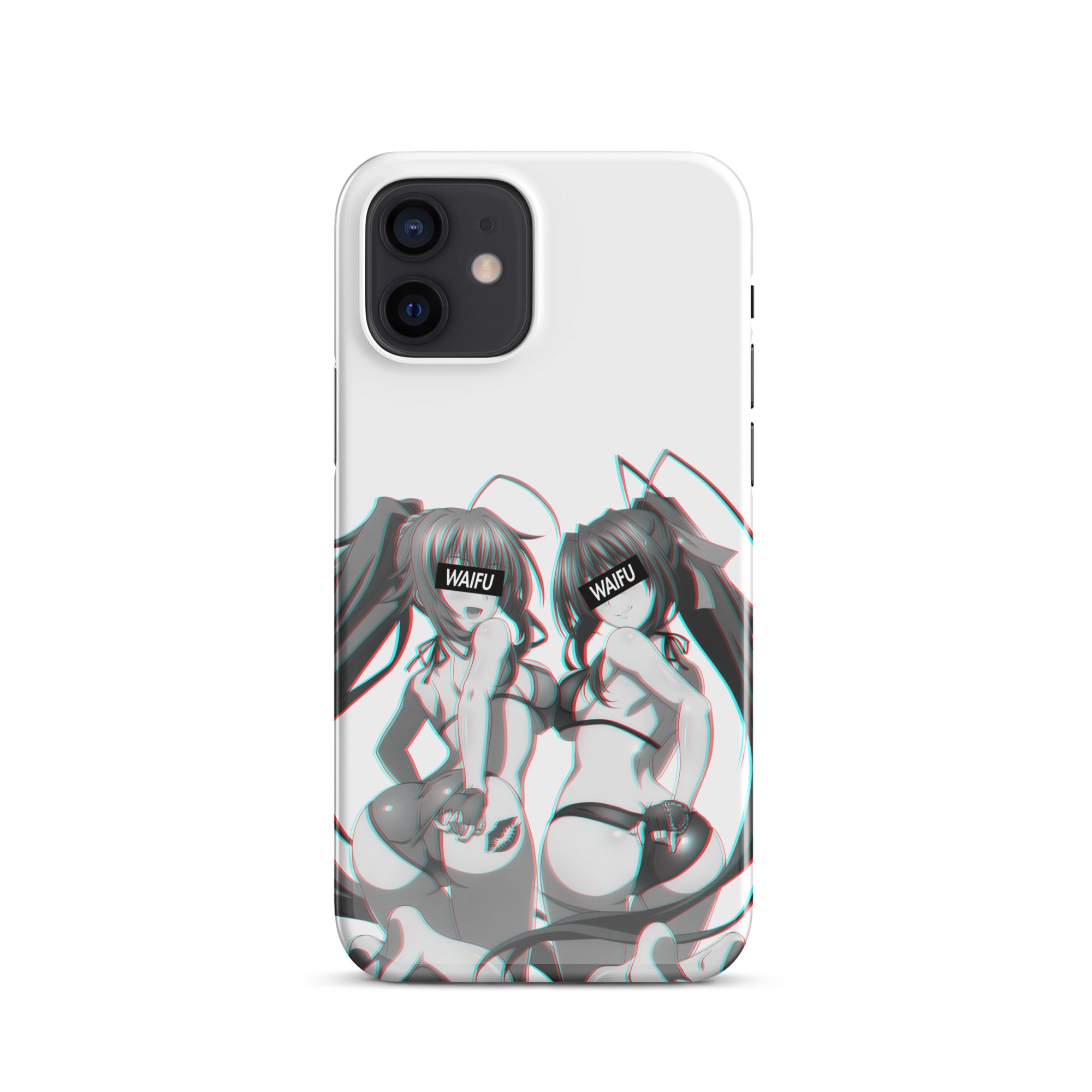 Akeno & Rias Waifu Material #001 iPhone Premium Case