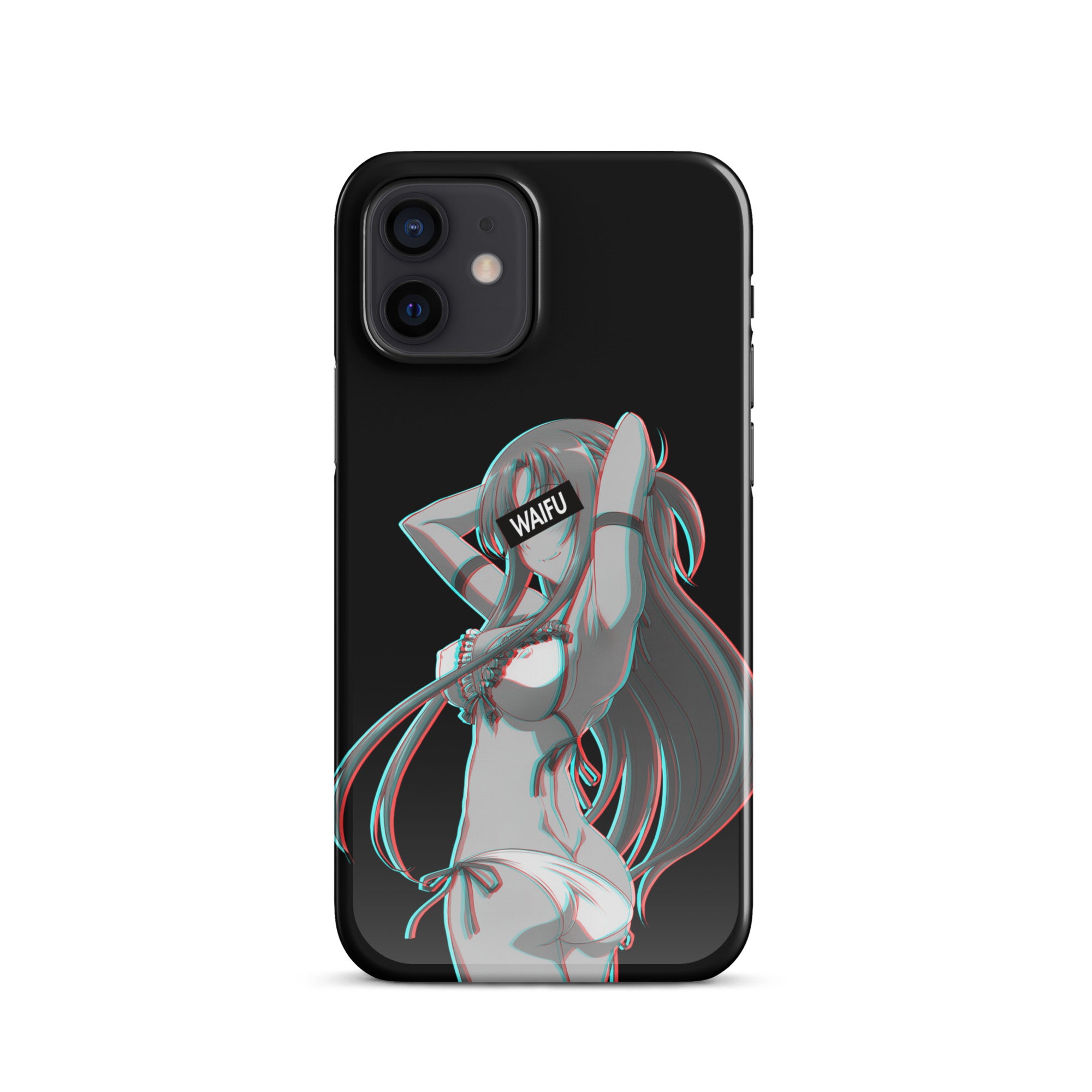 Asuna Waifu Material - Black Edition #002 iPhone Premium Case