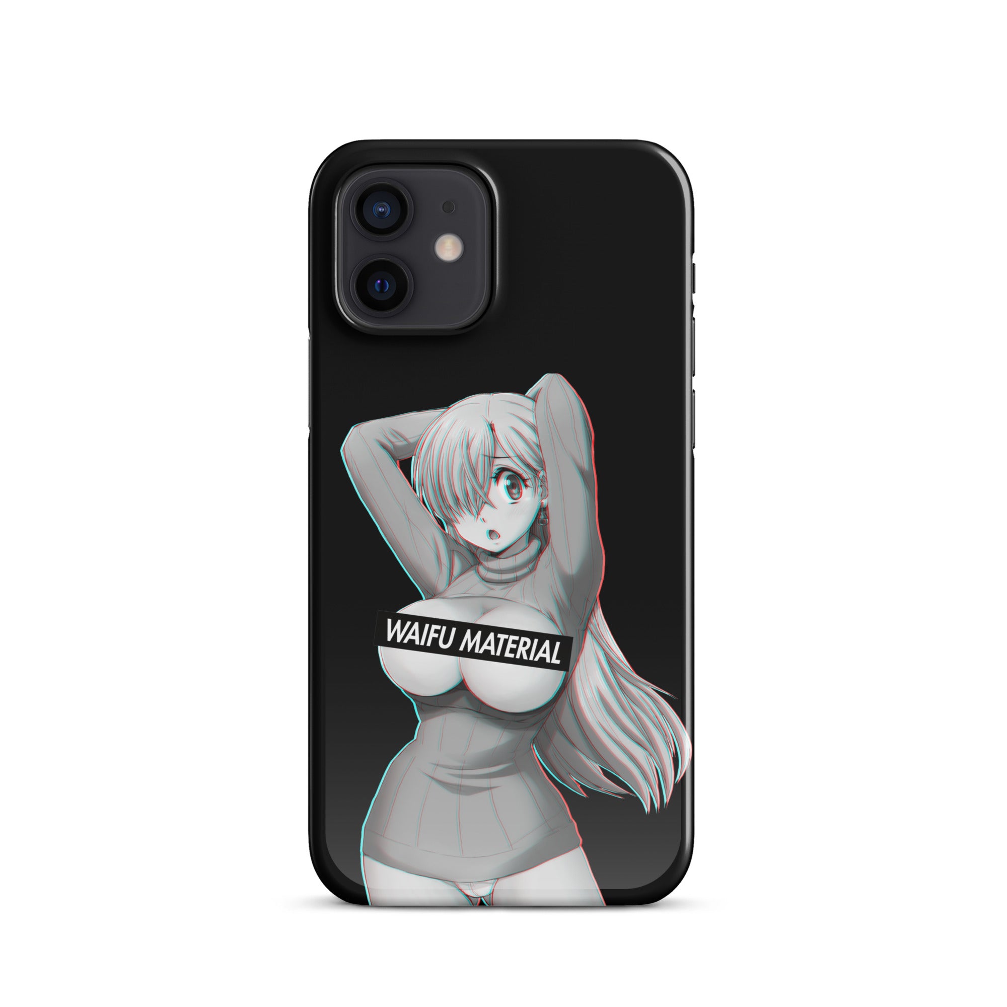 Elizabeth Waifu Material - Black Edition #001 iPhone Premium Case