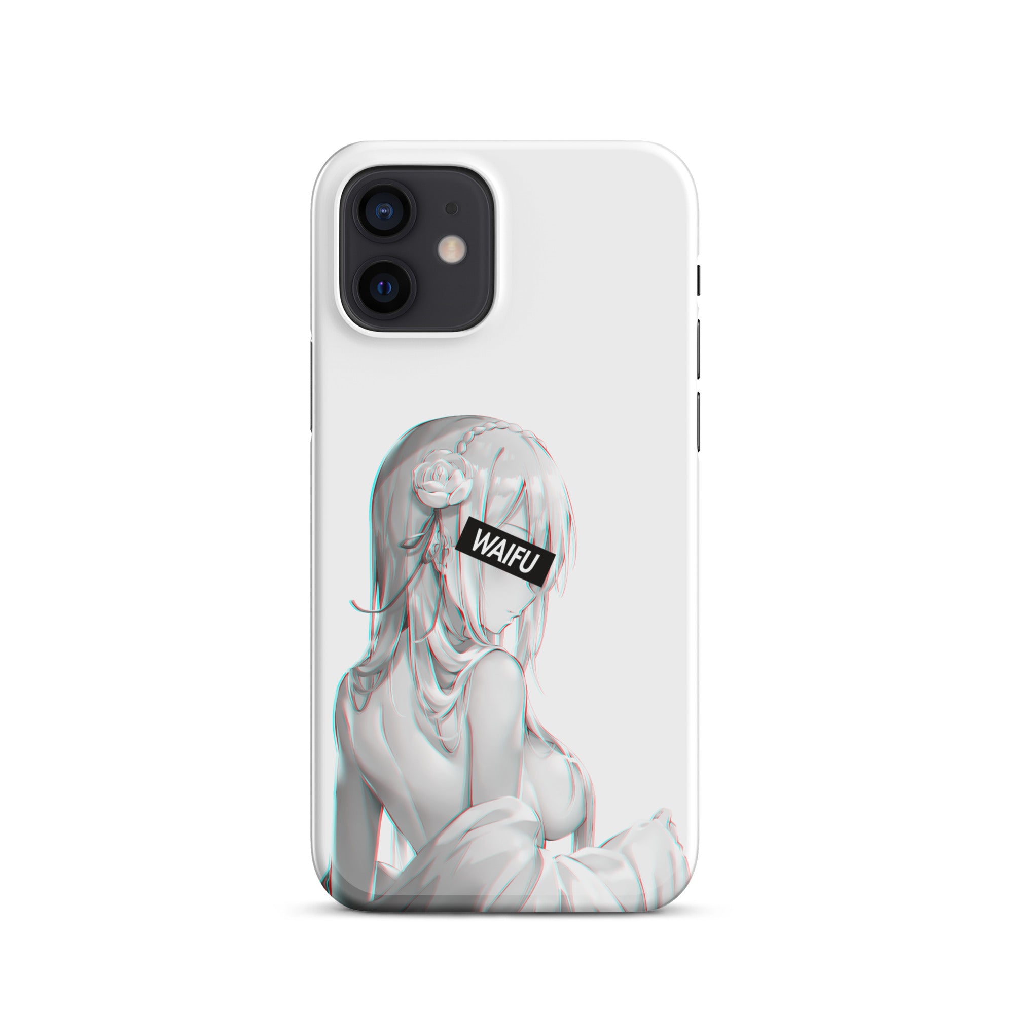 Emilia Waifu Material #001 iPhone Premium Case