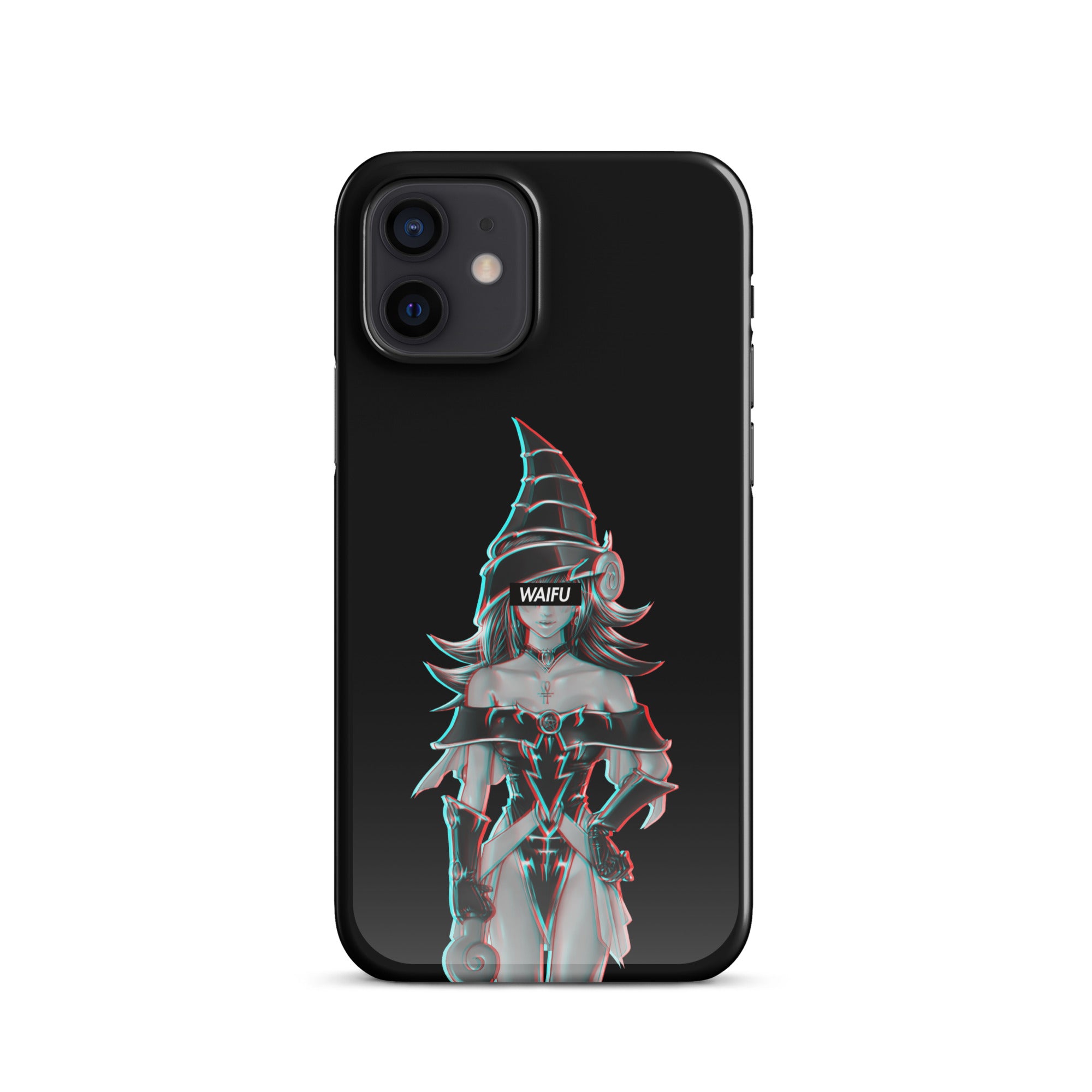 Magical Gal Waifu Material - Black Edition #001 iPhone Premium Case