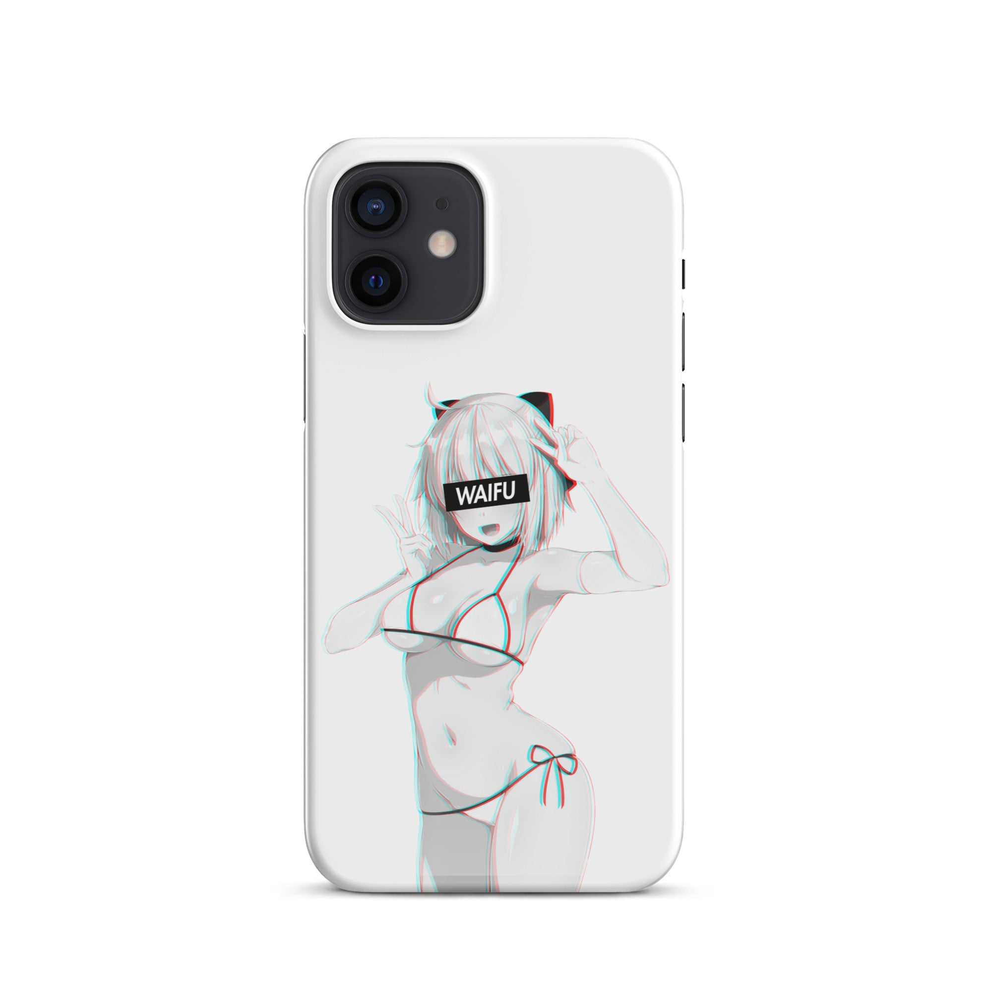 Okita Waifu Material #001 iPhone Premium Case
