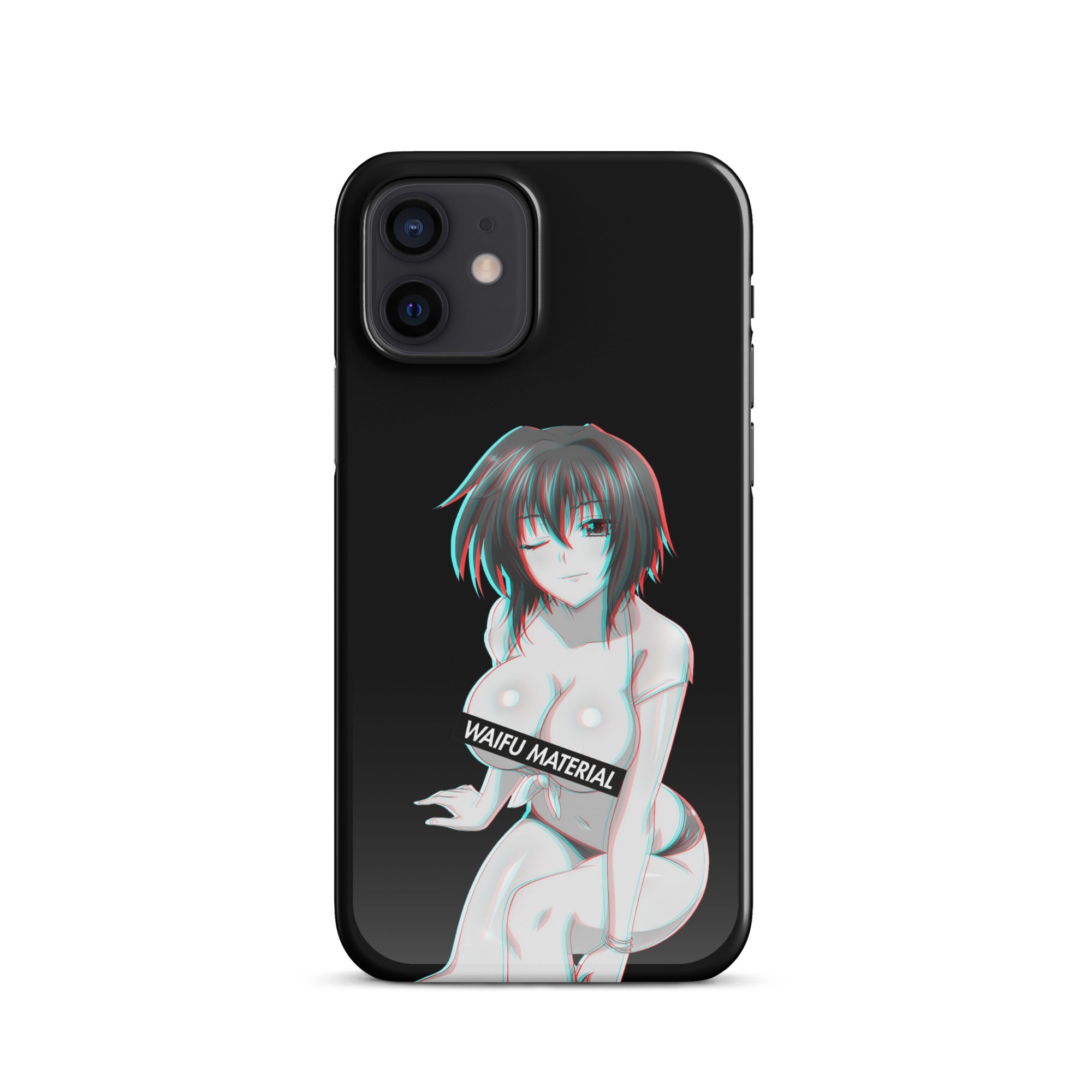Xenovia Waifu Material - Black Edition #003 iPhone Premium Case