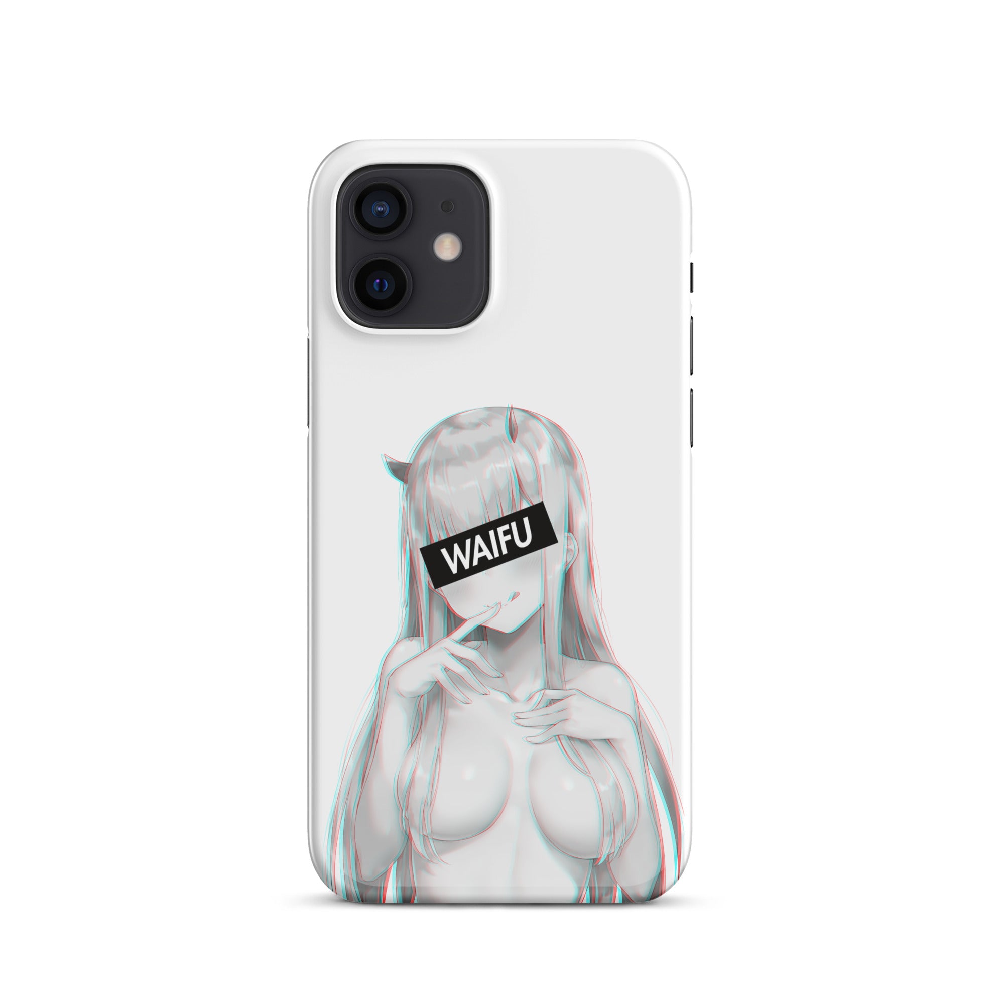 Zero Two Waifu Material #007 iPhone Premium Case