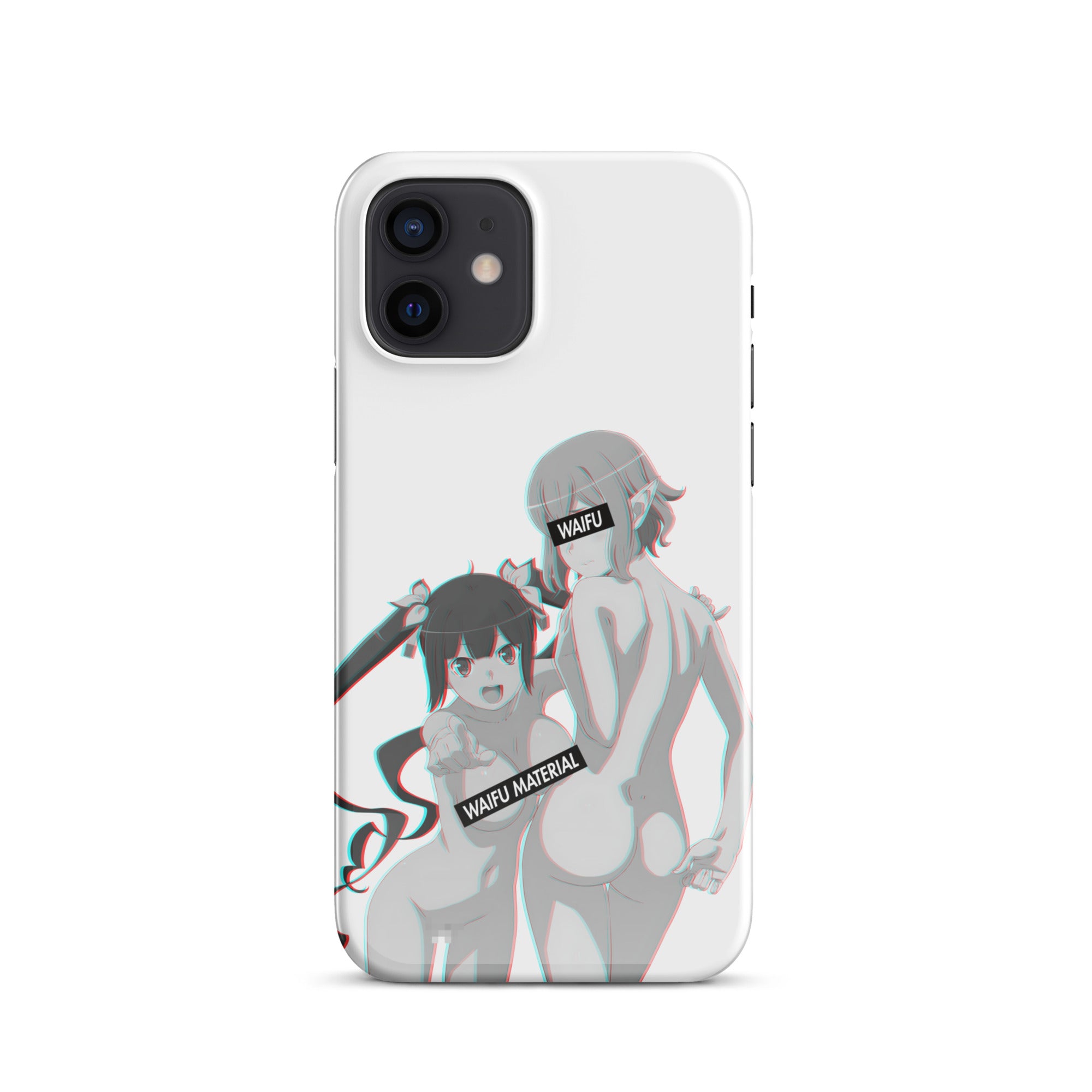 Hestia & Ryuu Waifu Material #001 iPhone Premium Case