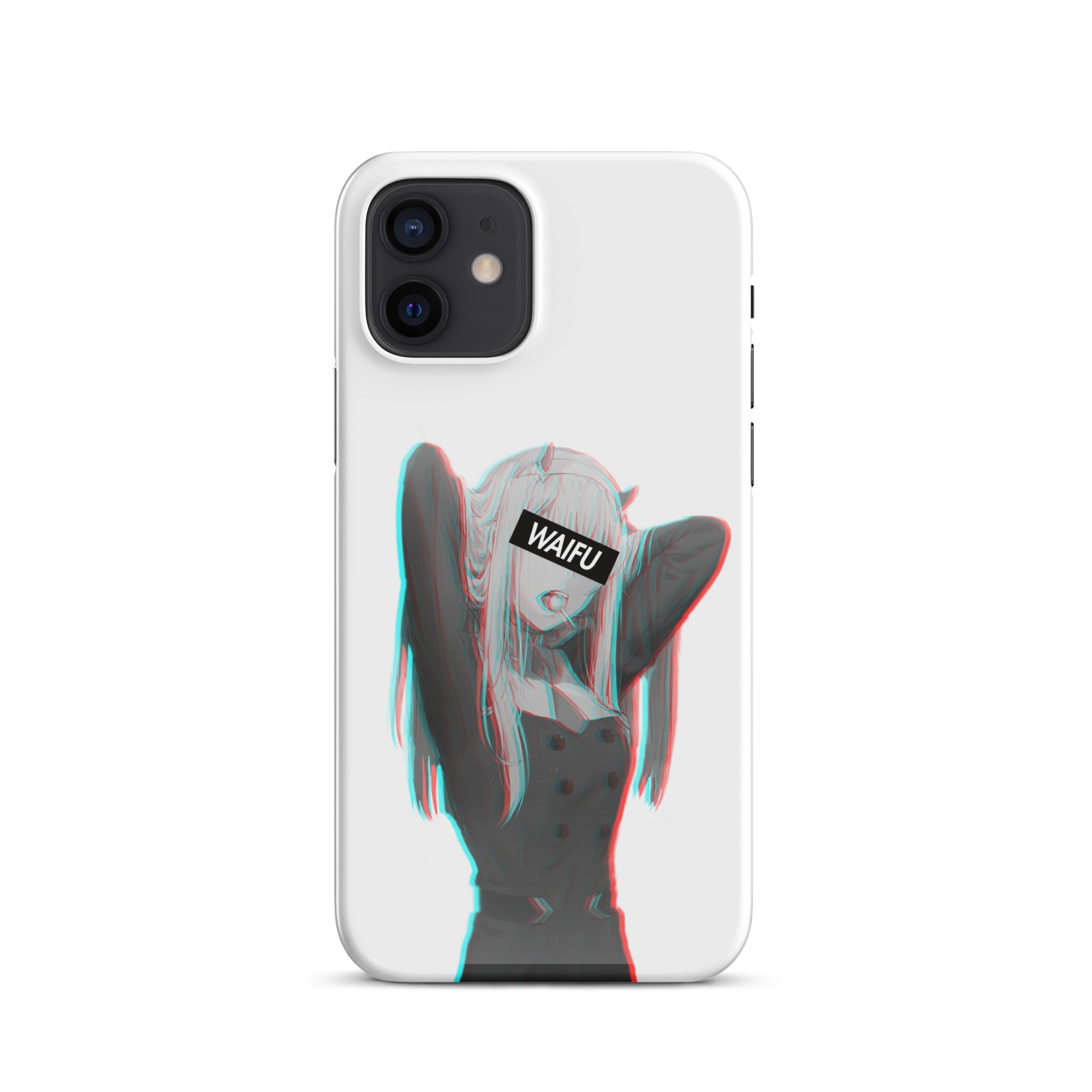 Zero Two Waifu Material #010 iPhone Premium Case