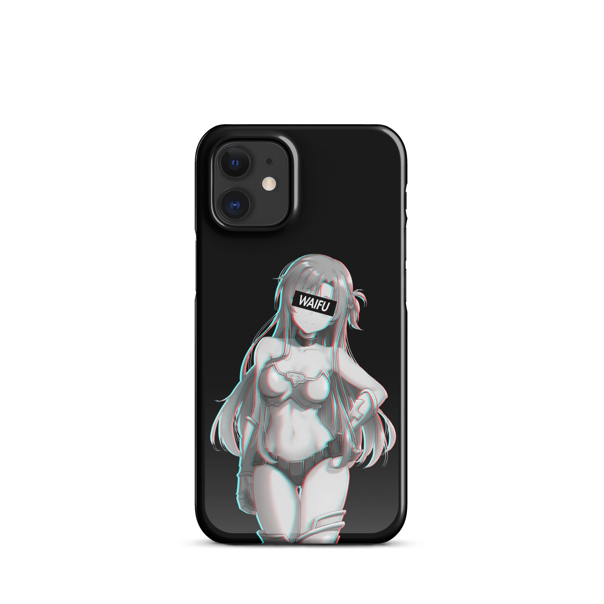 Asuna Waifu Material - Black Edition #001 iPhone Premium Case