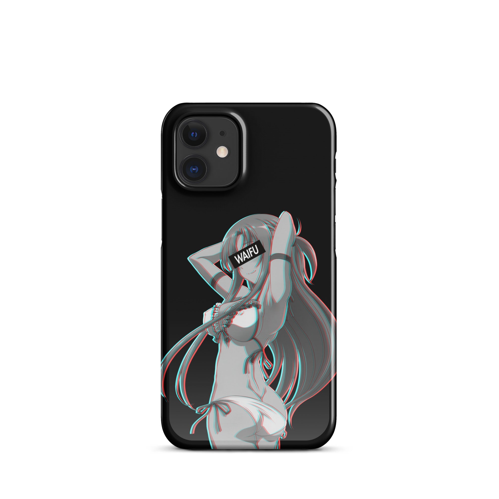 Asuna Waifu Material - Black Edition #002 iPhone Premium Case