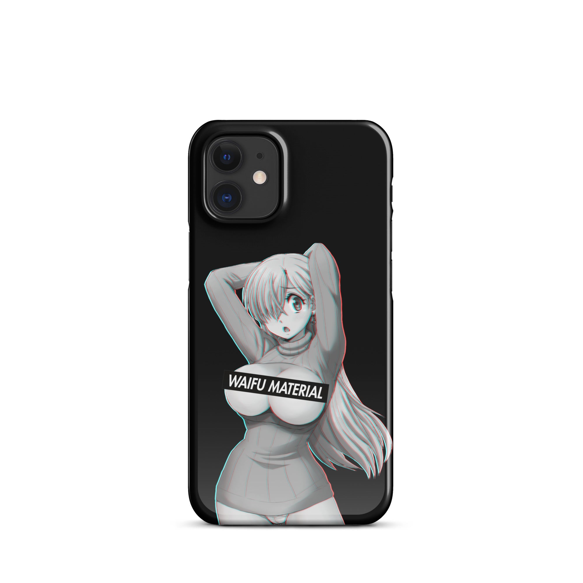 Elizabeth Waifu Material - Black Edition #001 iPhone Premium Case