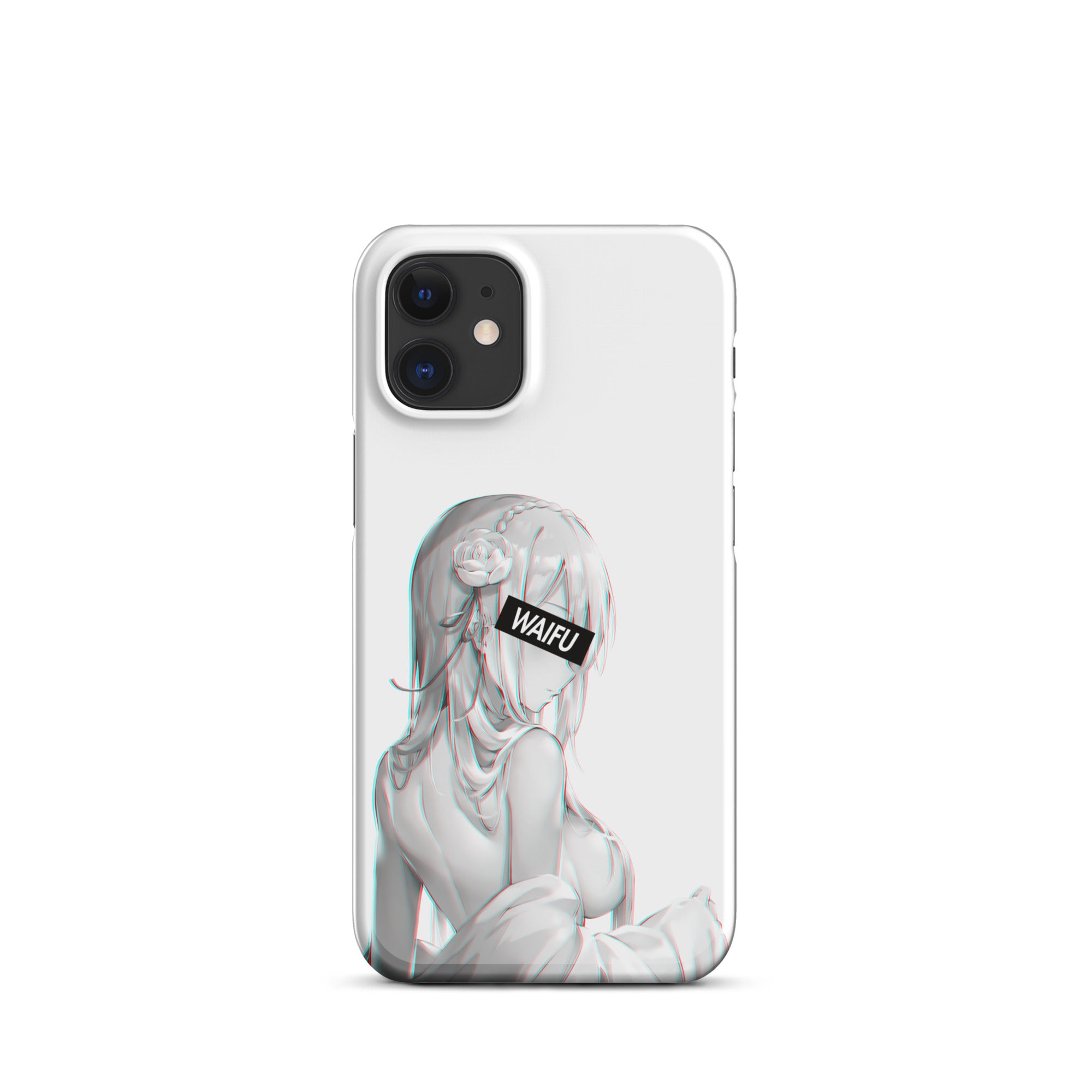 Emilia Waifu Material #001 iPhone Premium Case