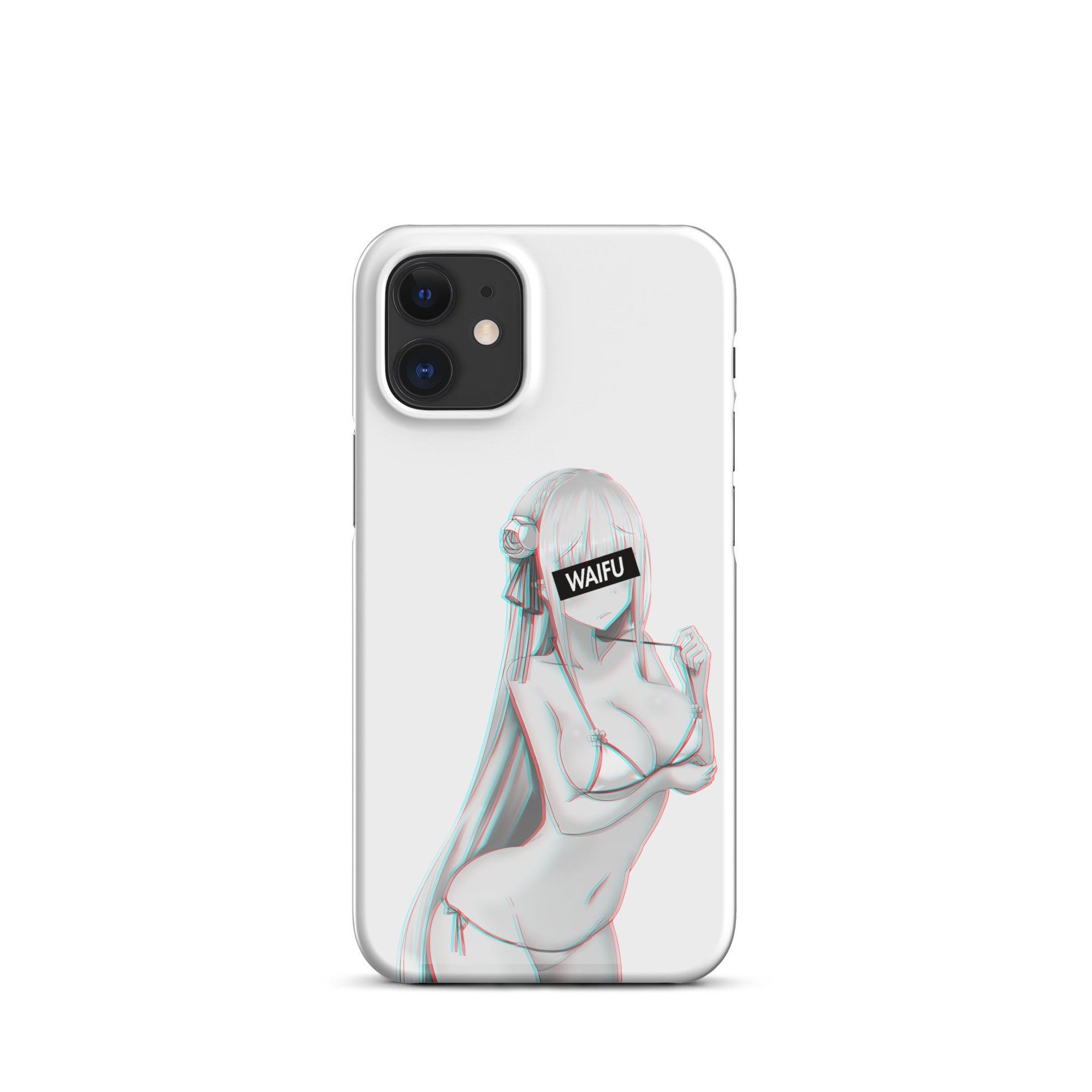 Emilia Waifu Material #002 iPhone Premium Case