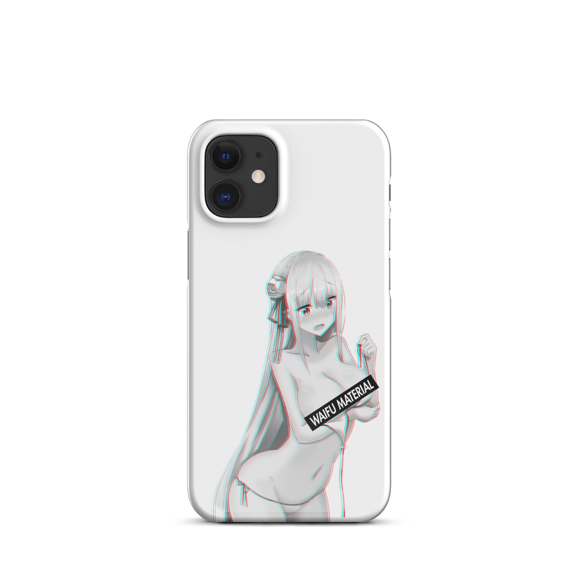 Emilia Waifu Material #003 iPhone Premium Case