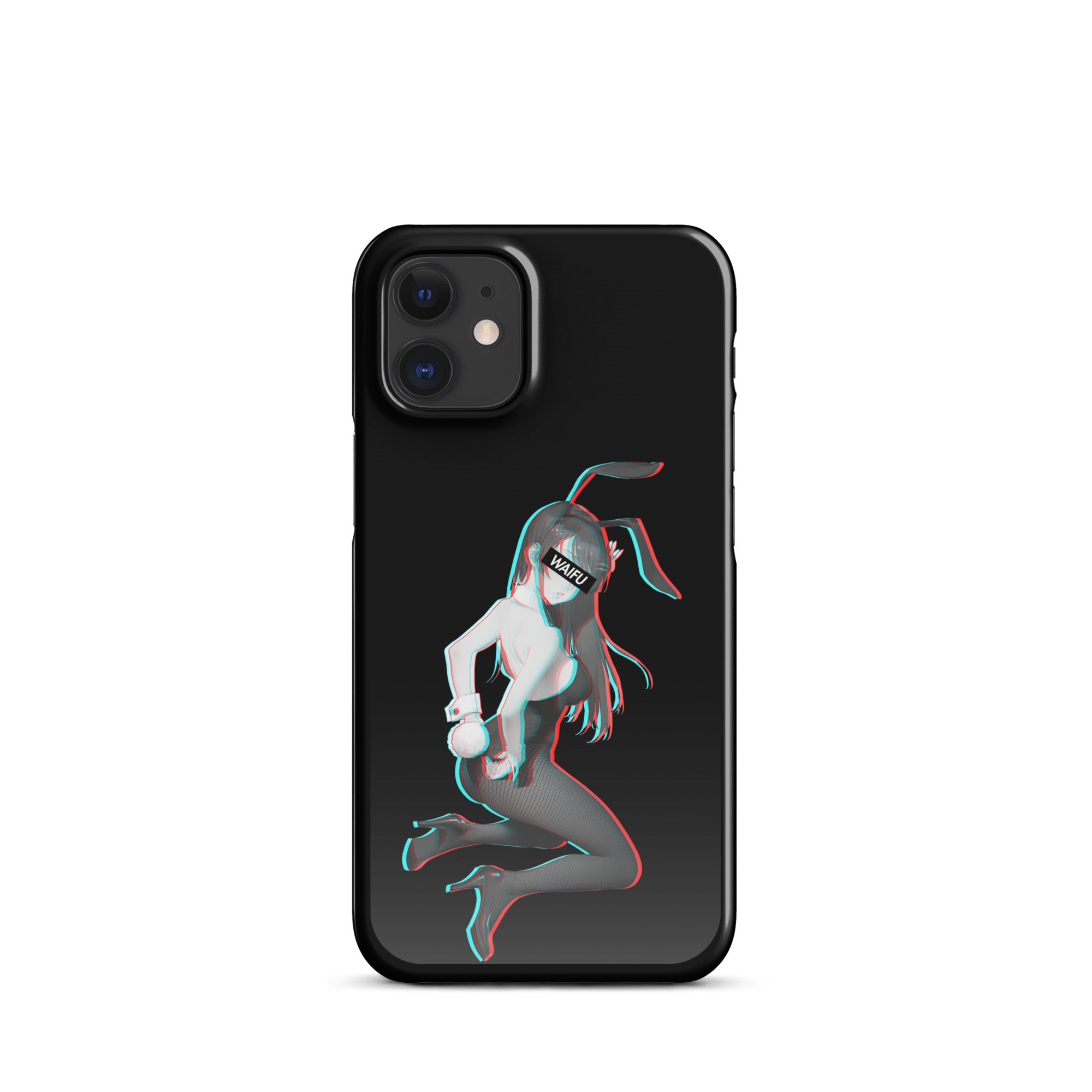 Mai Waifu Material - Black Edition #001 iPhone Premium Case
