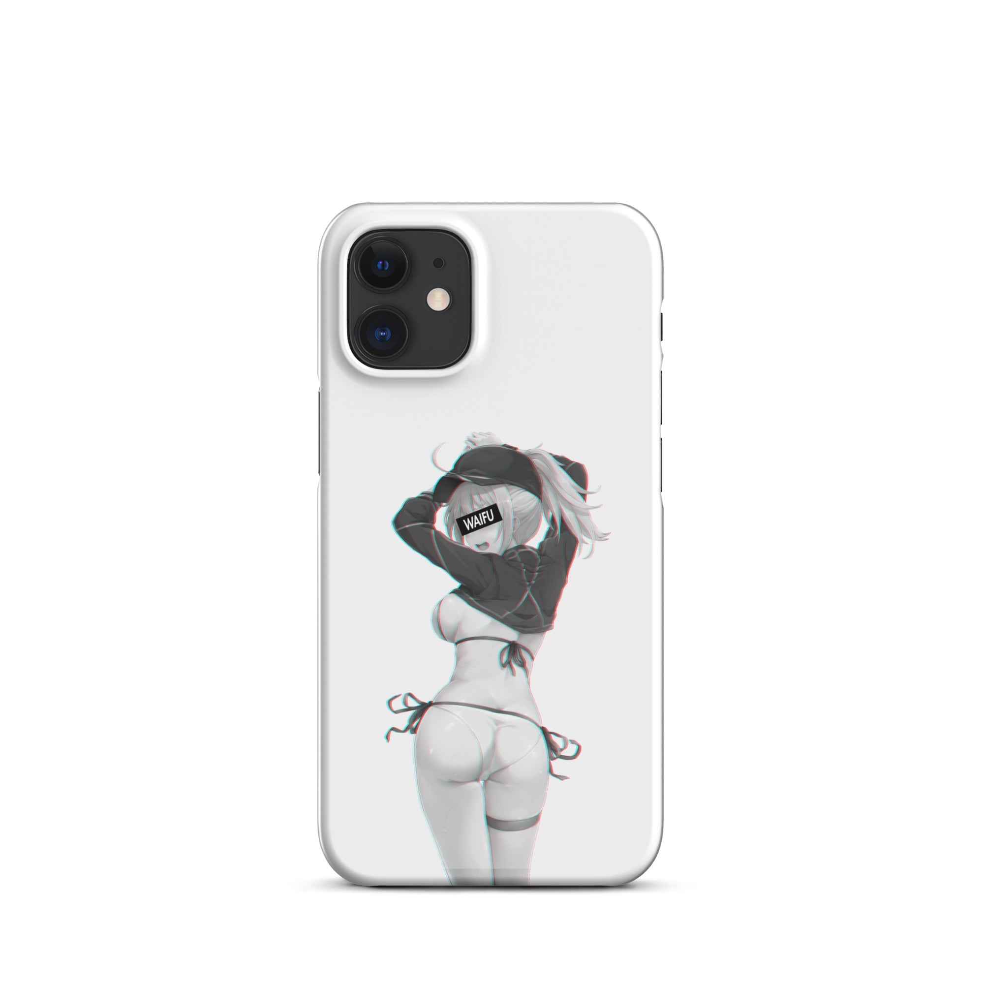 Mysterious Heroine Waifu Material #003 iPhone Premium Case